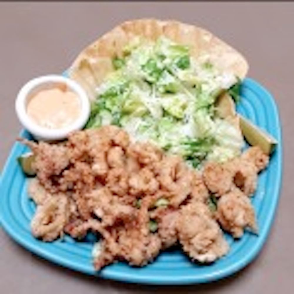Caesar-Calamari Combo