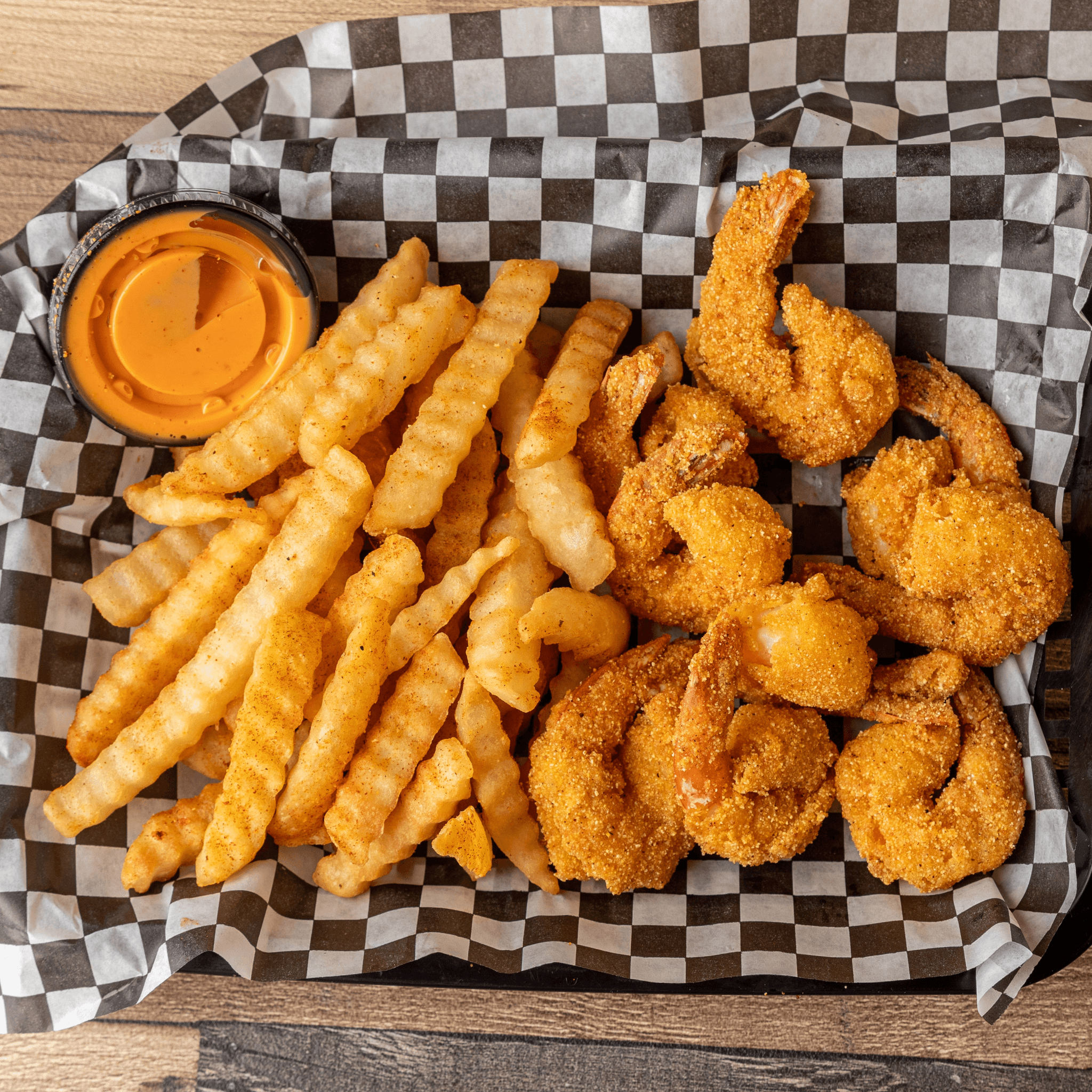 Shrimp (10) & Chips