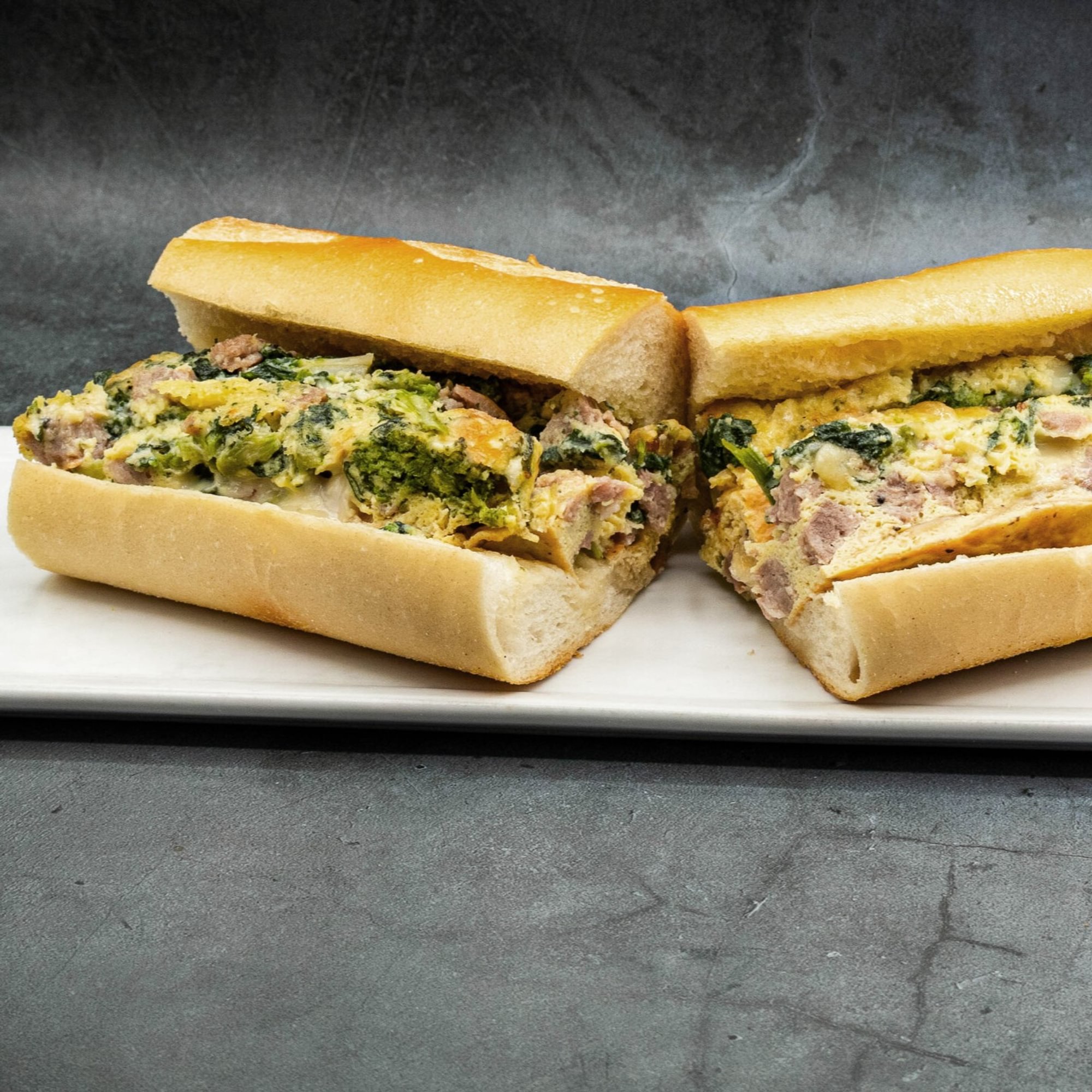 Saturday | Broccoli & Sausage Frittata