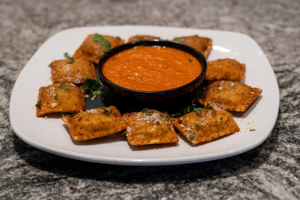 Crispy Beef Ravioli