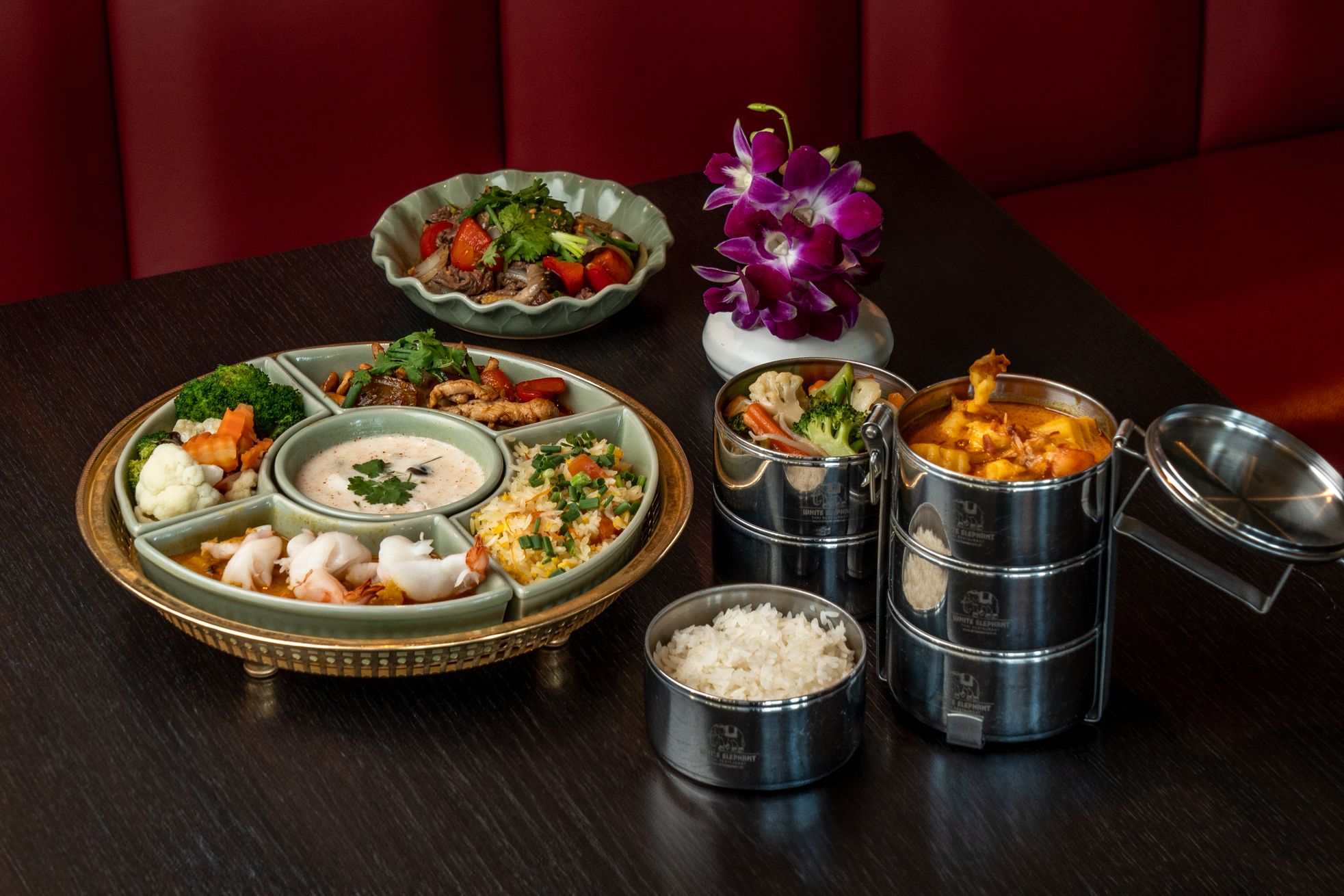 Lunch at White Elephant (Mon–Fri, 12–2 pm)