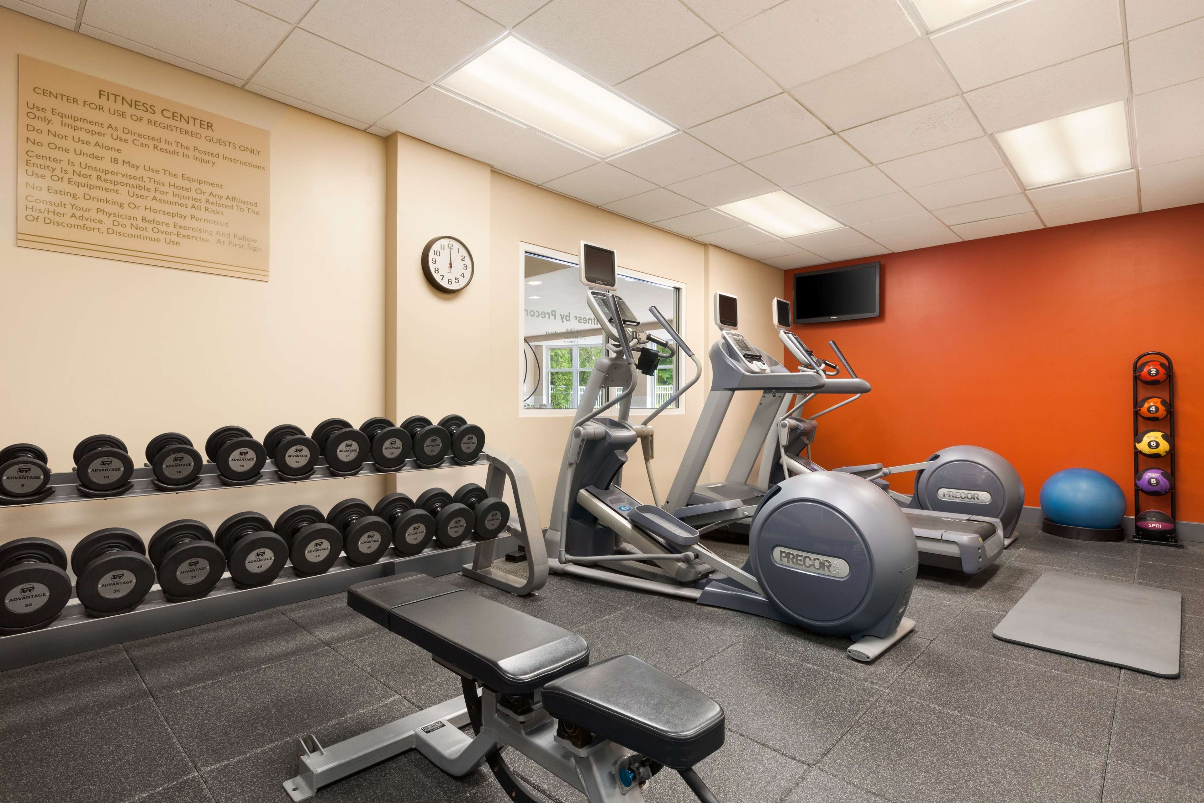 Health club  fitness center  gym