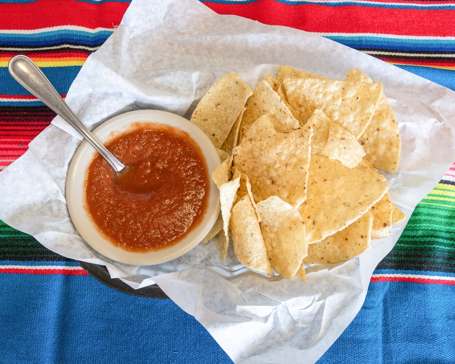 Tostadas And Salsa