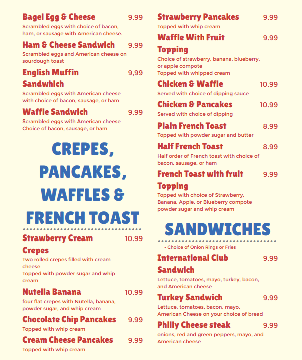 Pancakes and Waffles Image