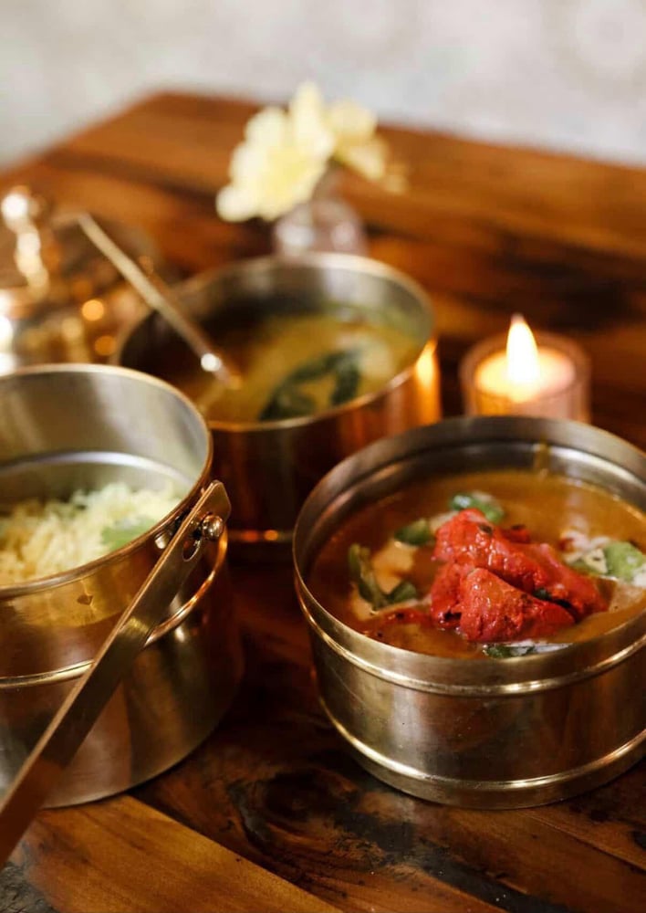 Veg Kolhapuri Tiffin Box