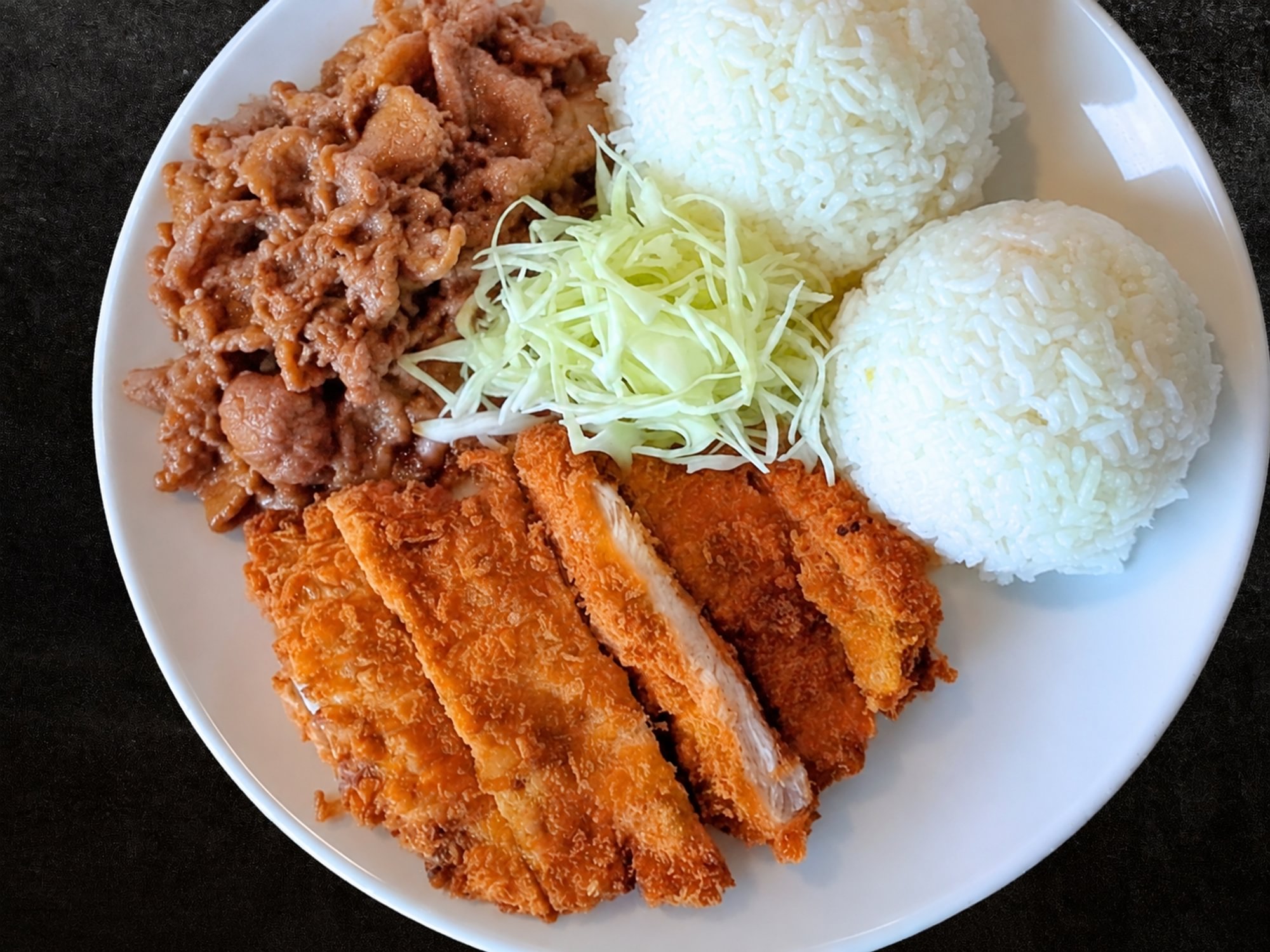 Katsu + Pork Teriyaki