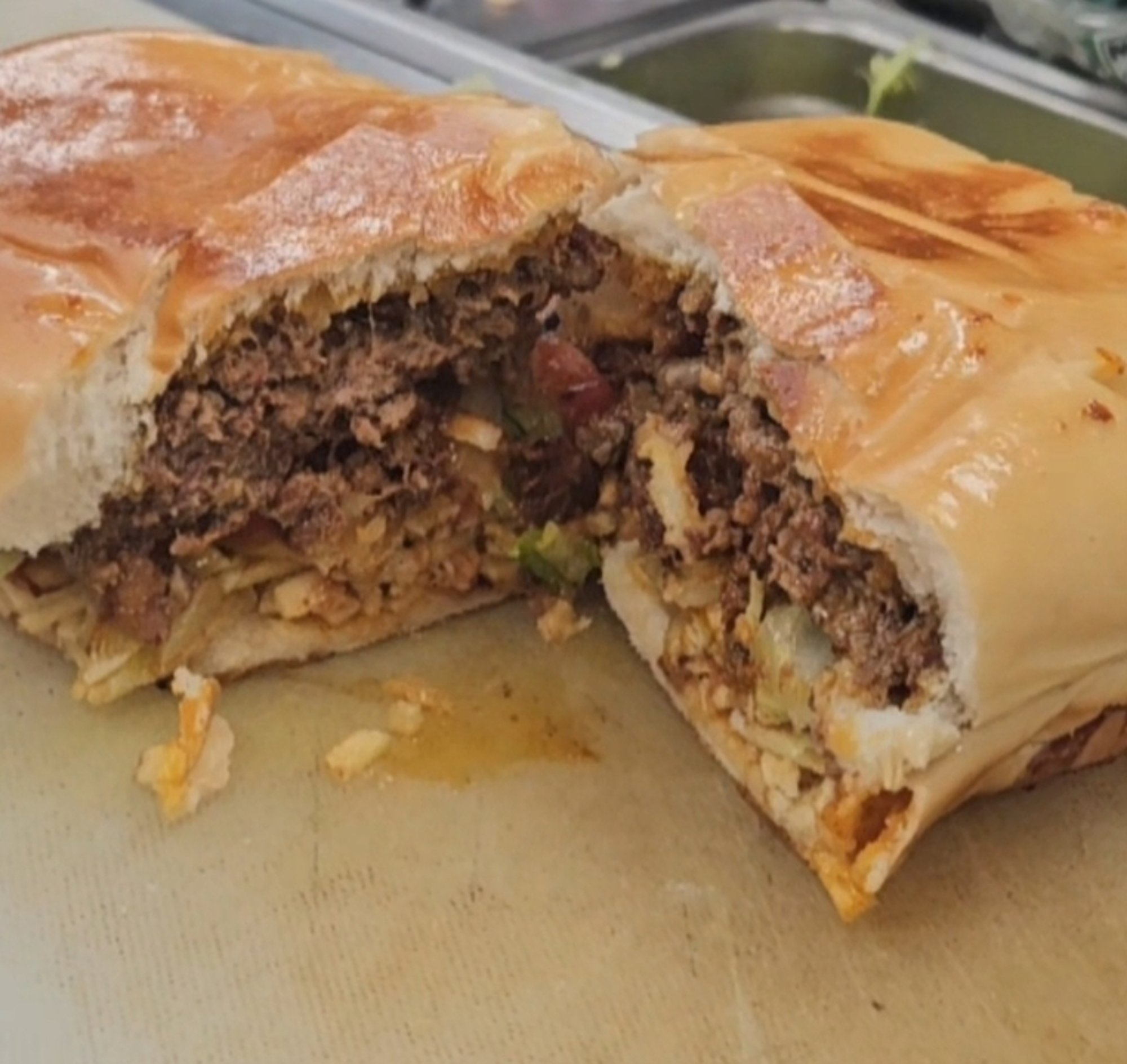 Frita Cubana / Cuban Hamburger