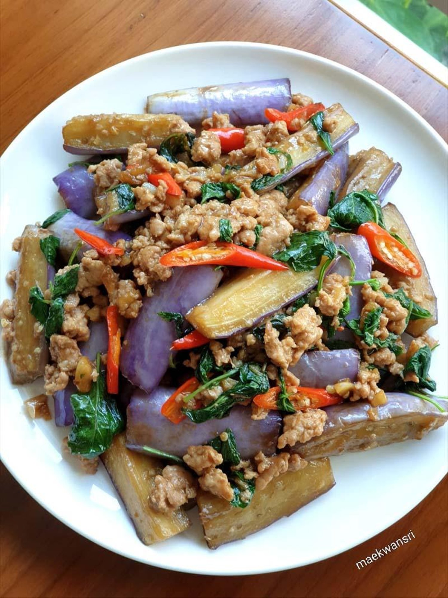 Spicy Eggplants