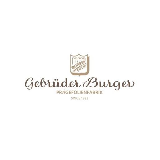 Logo von Gebrüder Burger GmbH und Co. KG Prägefolienfabrik