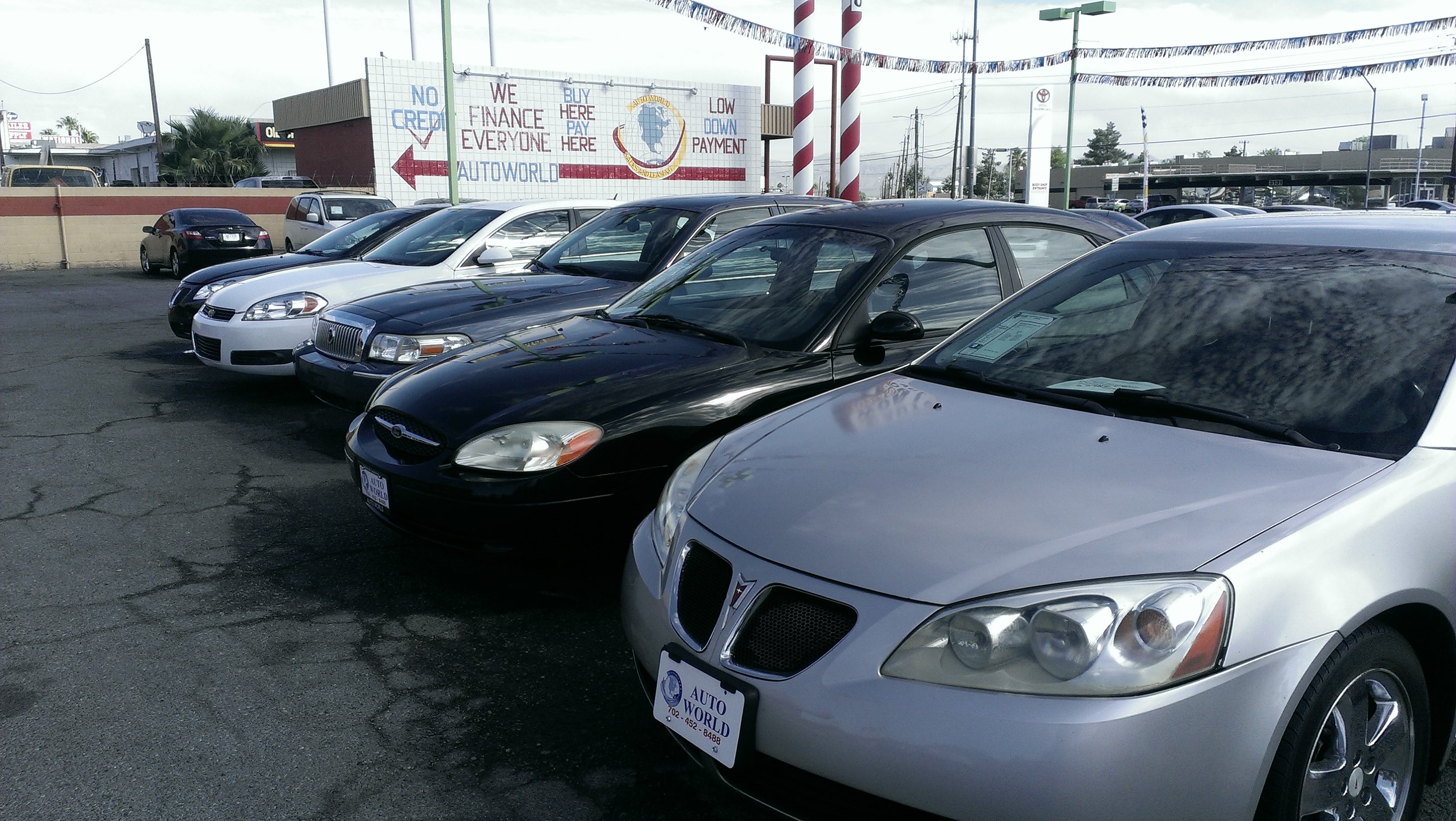 Auto World Sales & Leasing at 3190 Fremont Street Las