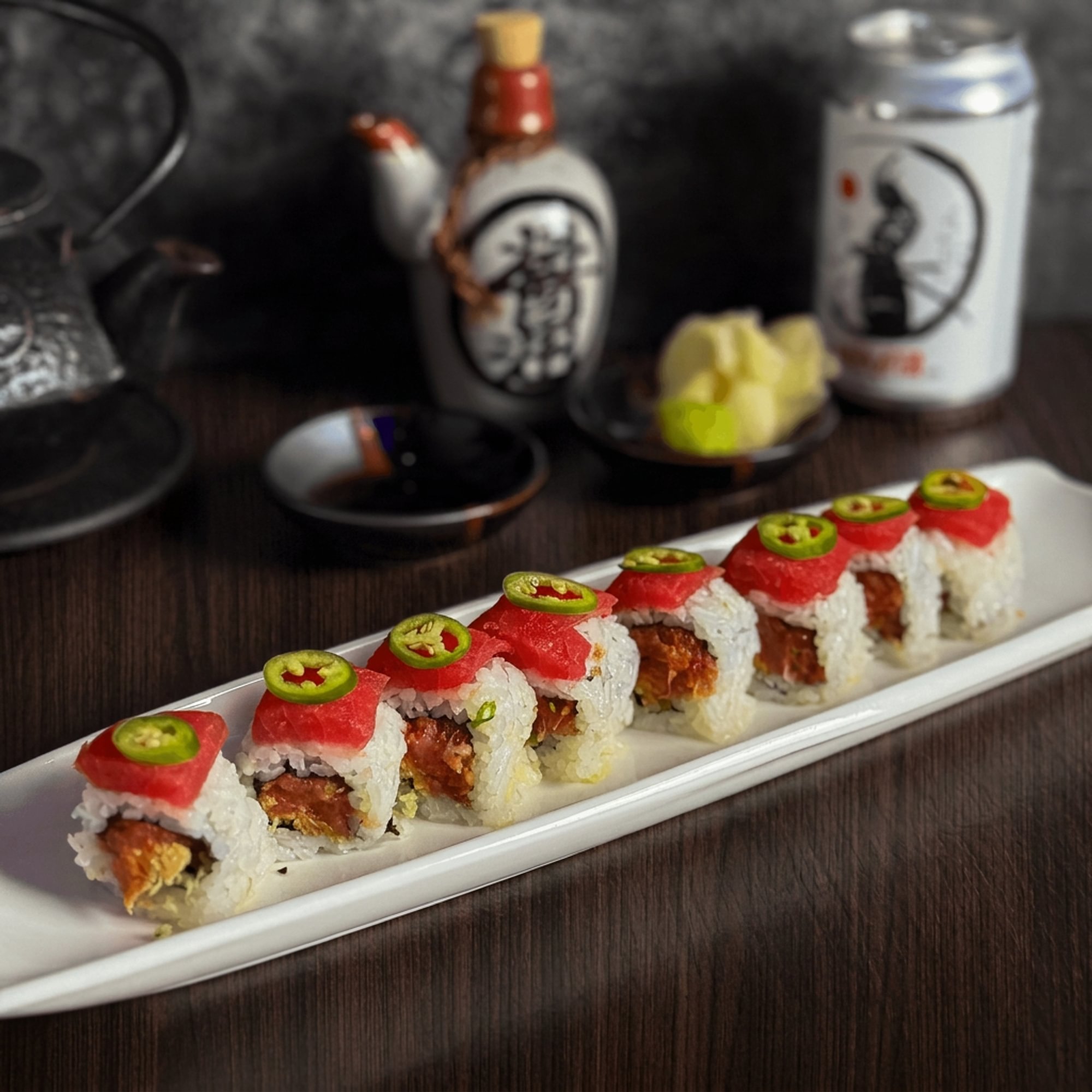Tuna Crunch Jalapeno Roll