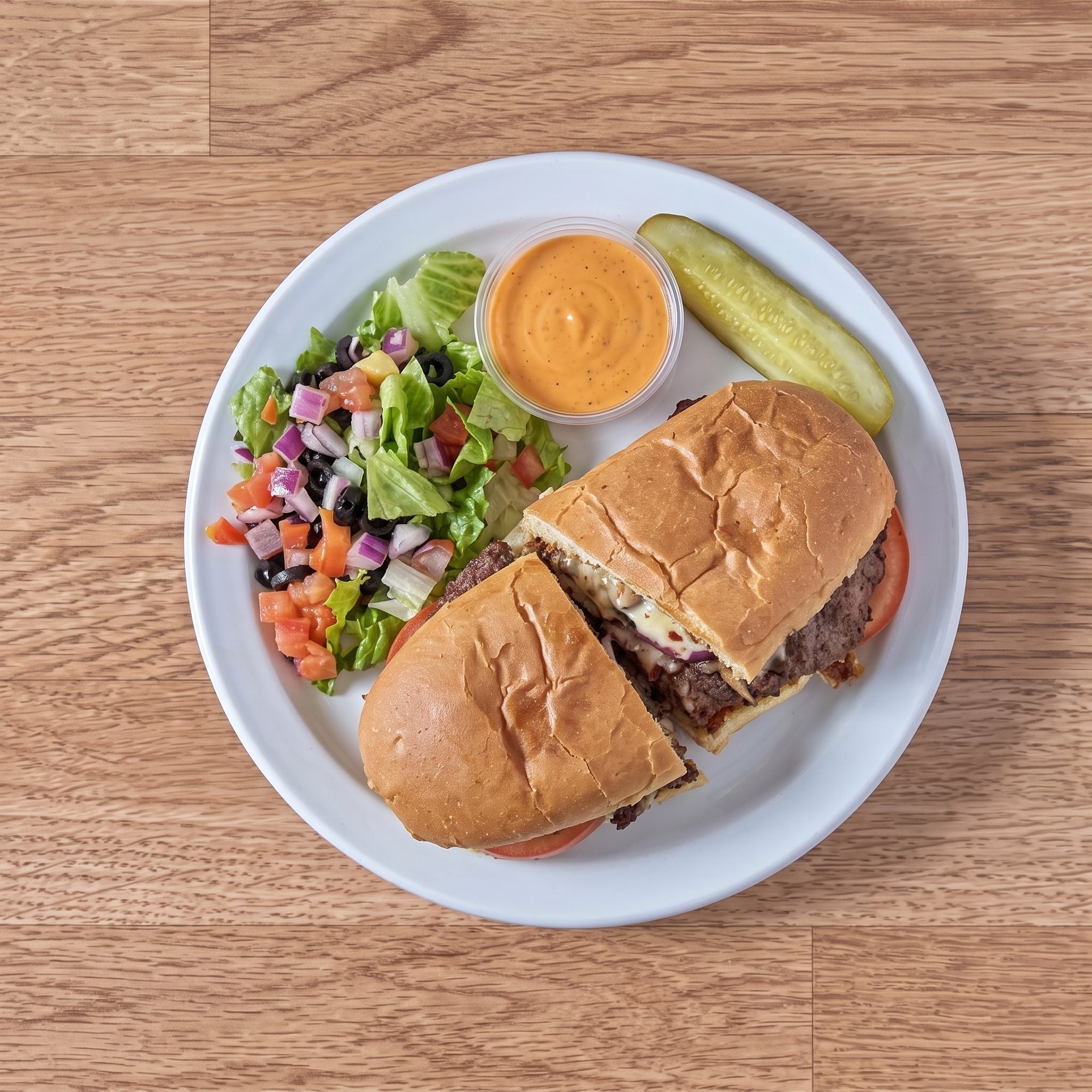 Mushroom Swiss Burger