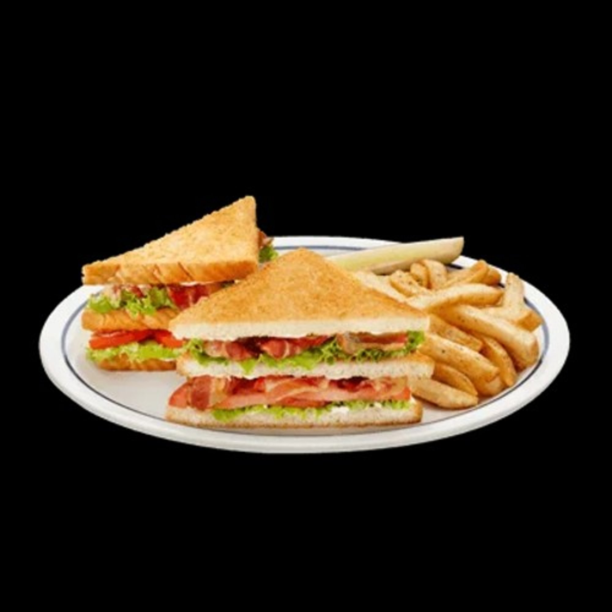 Steak & Cheese Club Sandwich