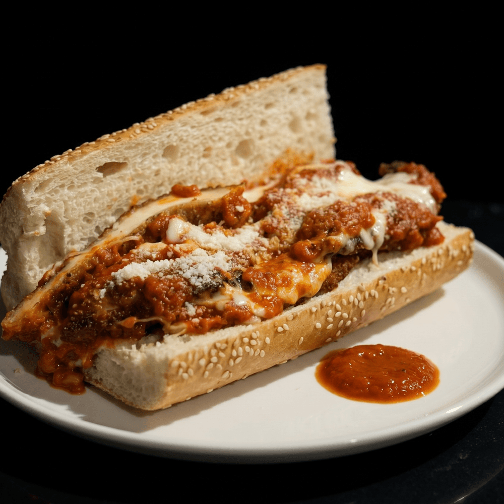 HALF Chicken Parmesan Hero