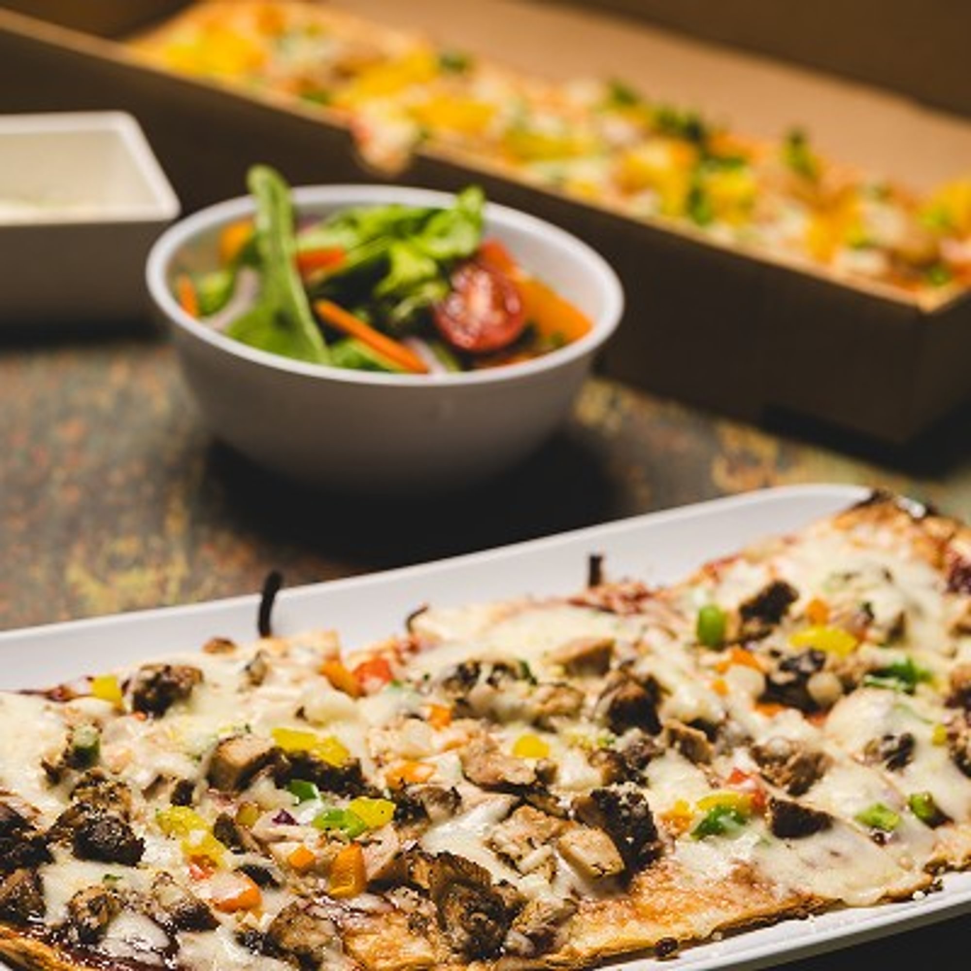 Jerk Chicken Flatbread