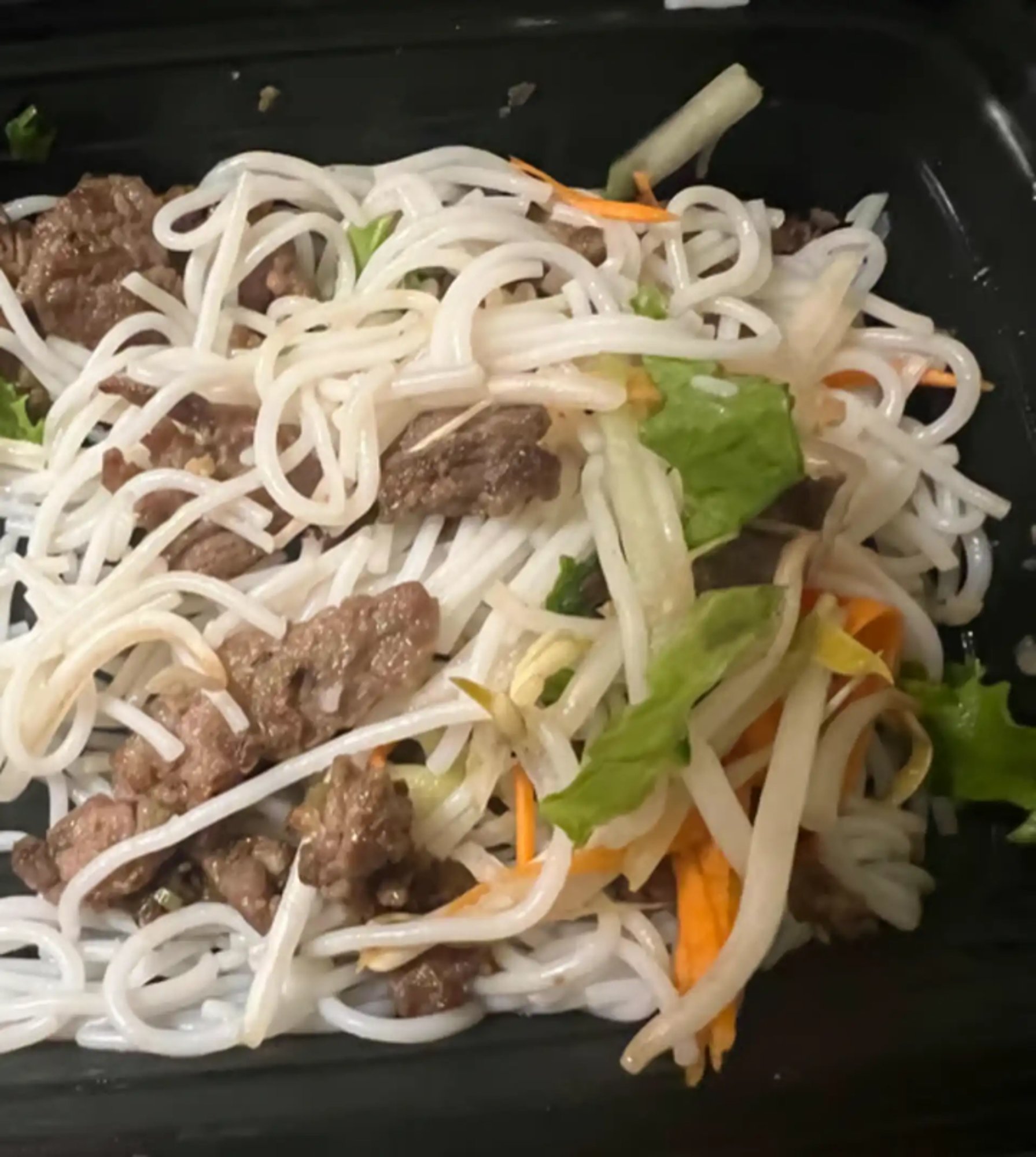 Grilled Beef Noodle Bowl