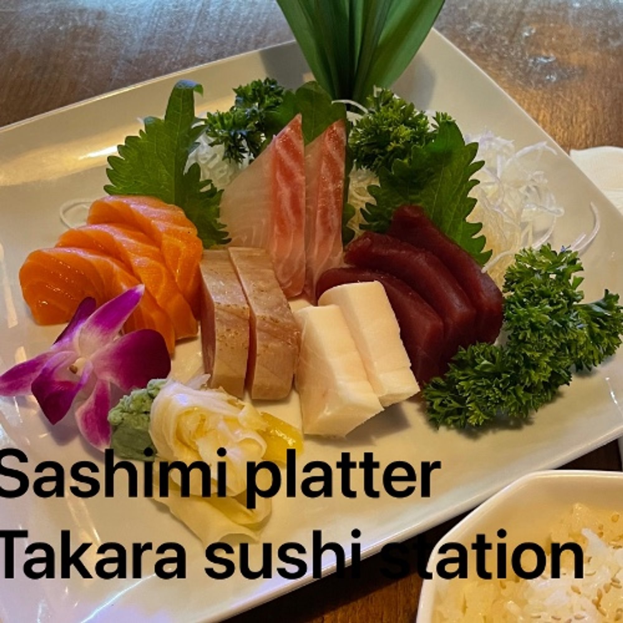 Sashimi Platter Entree