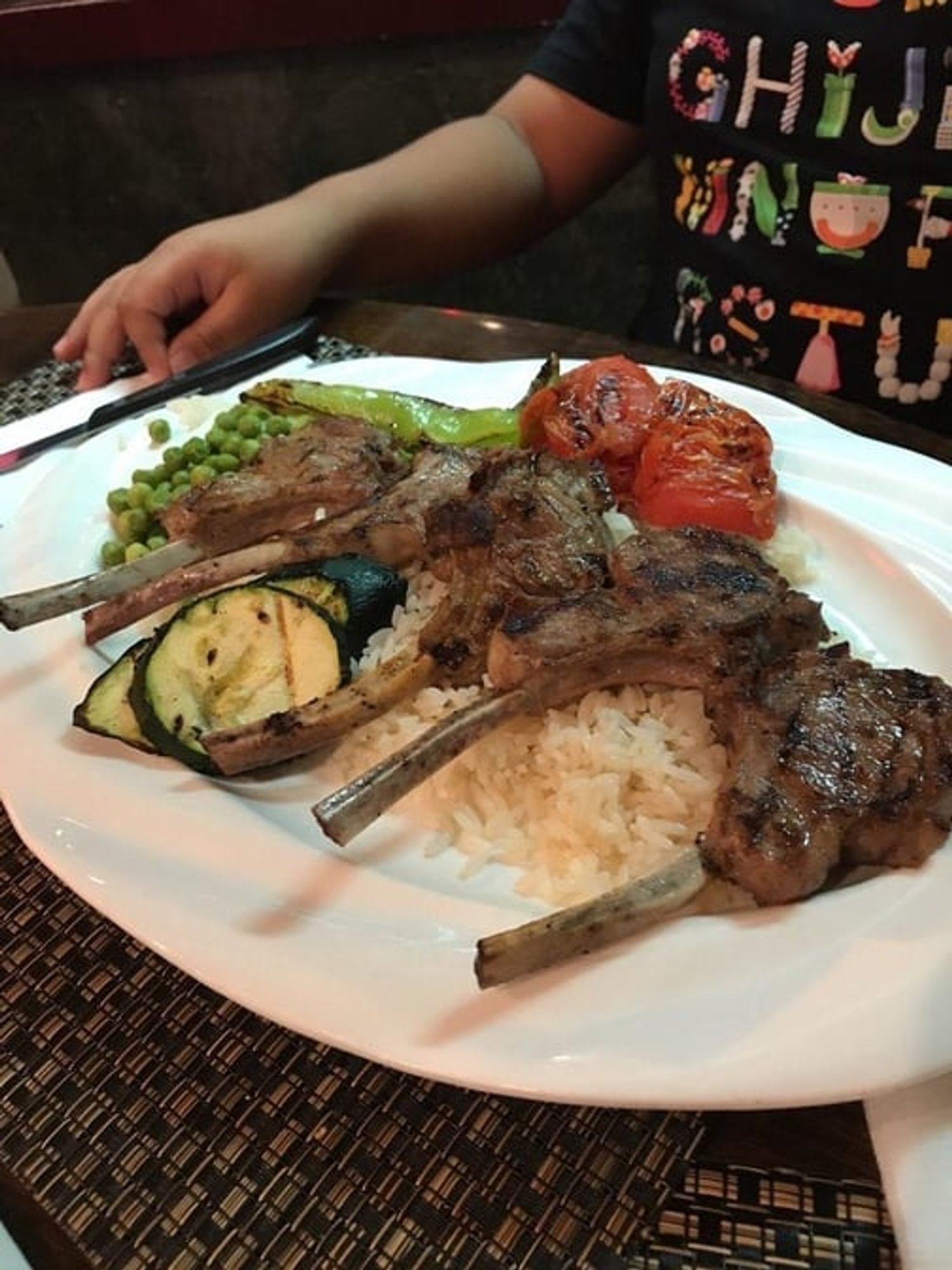 Lamb Chops Dinner
