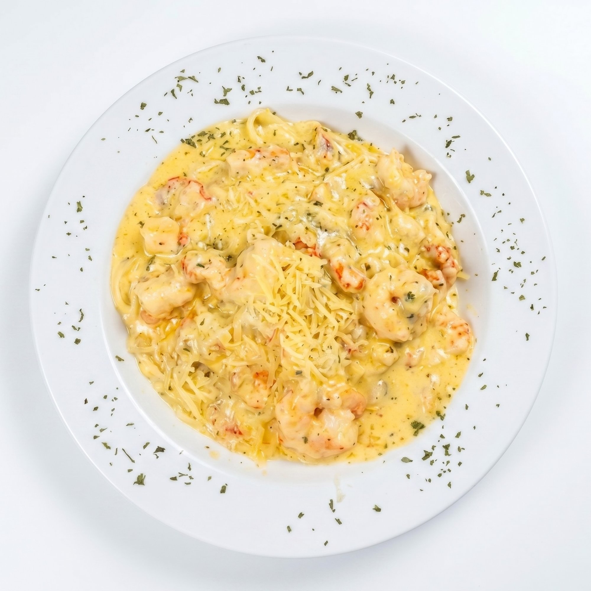 Seafood Alfredo Lunch