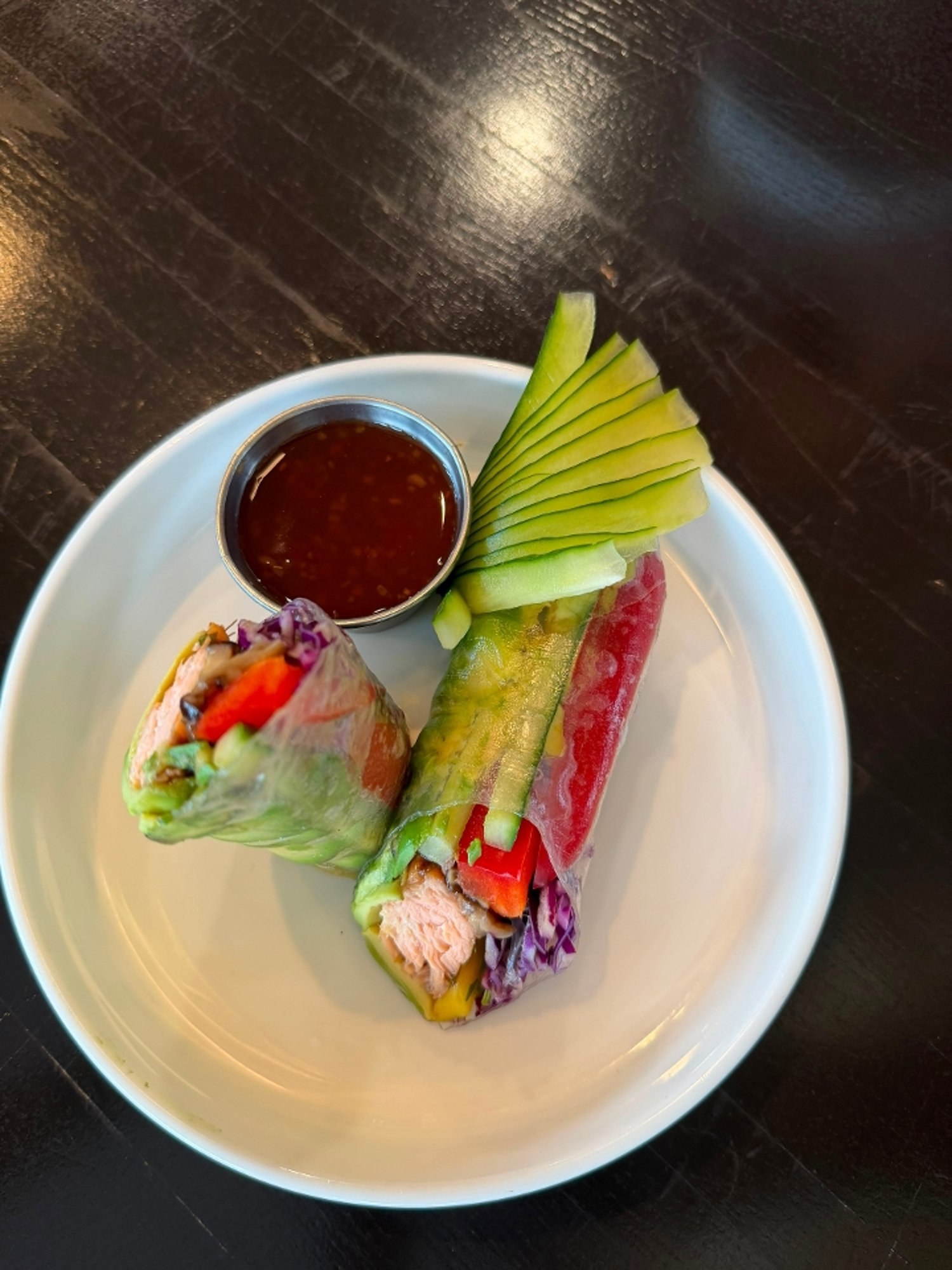 Salmon Spring Roll