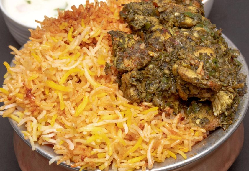 Gongura Chicken Biryani