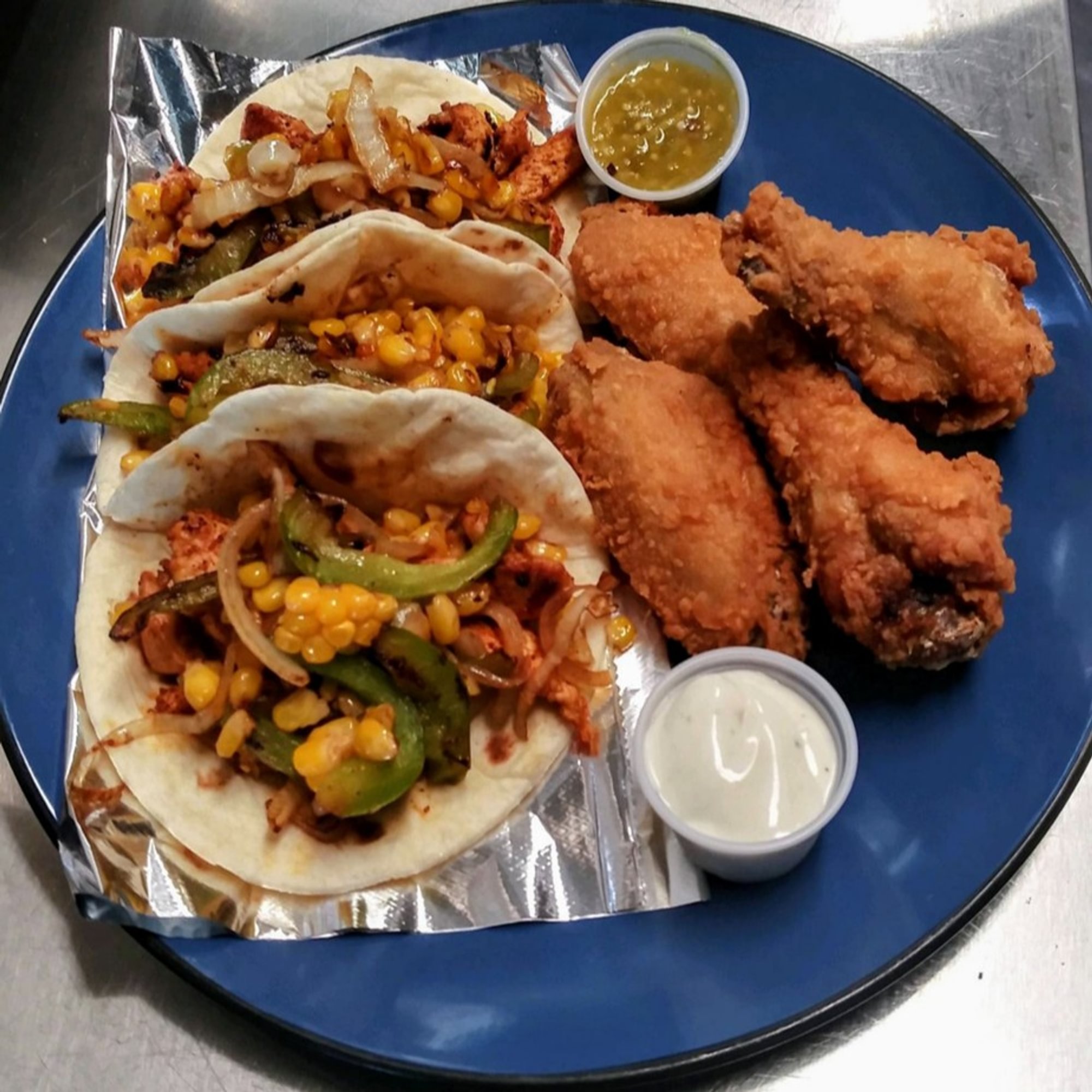 Cajun Chicken Tacos