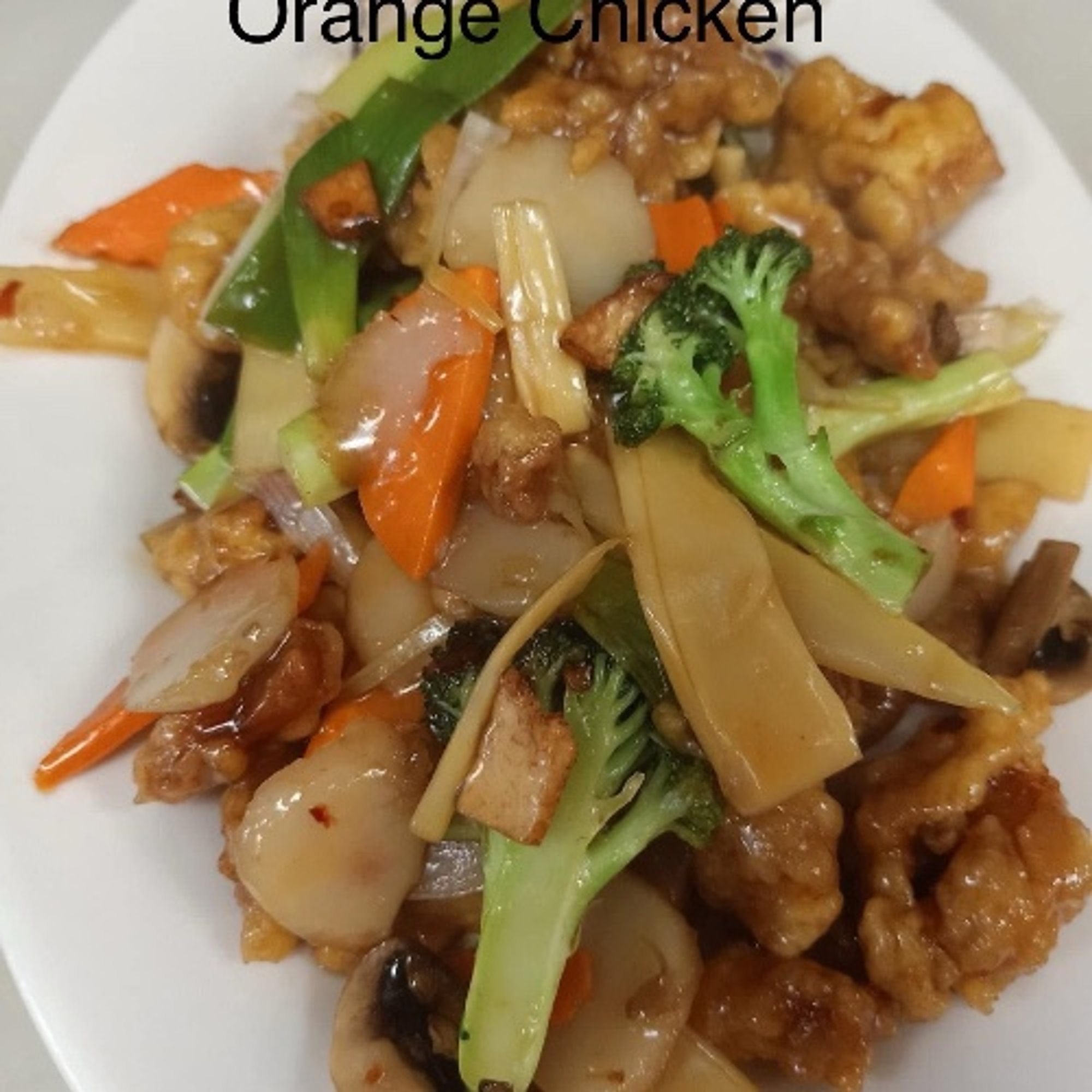 40. Orange Chicken*