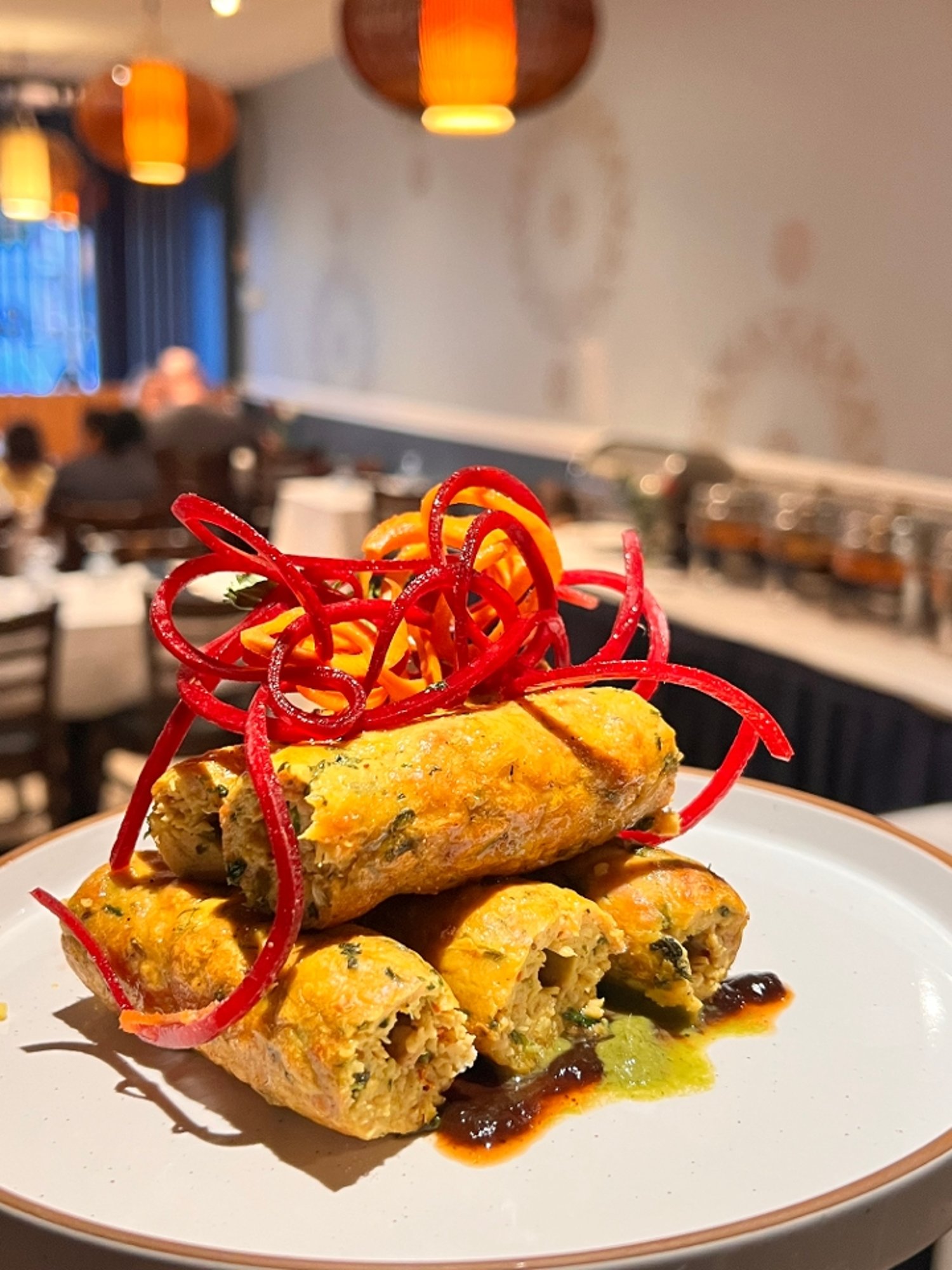 Tandoori Chicken Seekh Kebab