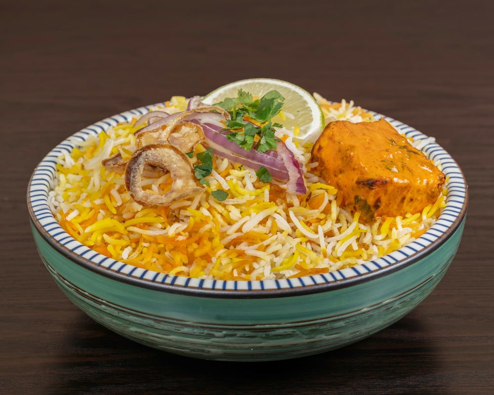 Paneer Dum Biryani