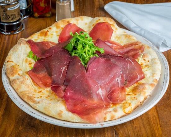 Pizza Parma Ham and Burrata