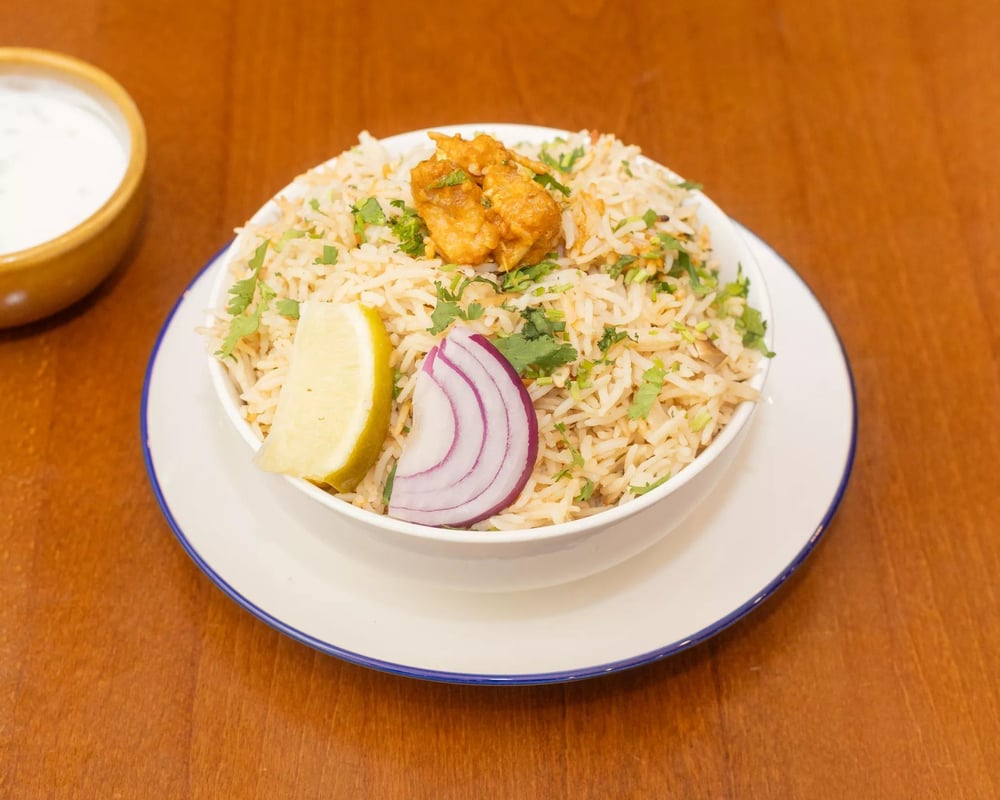 Vijayawada Boneless Chicken Pulav