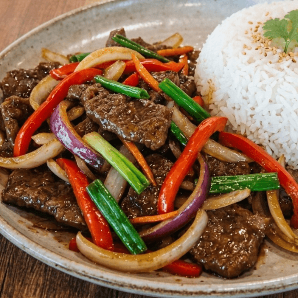 E32-Mongolian Beef