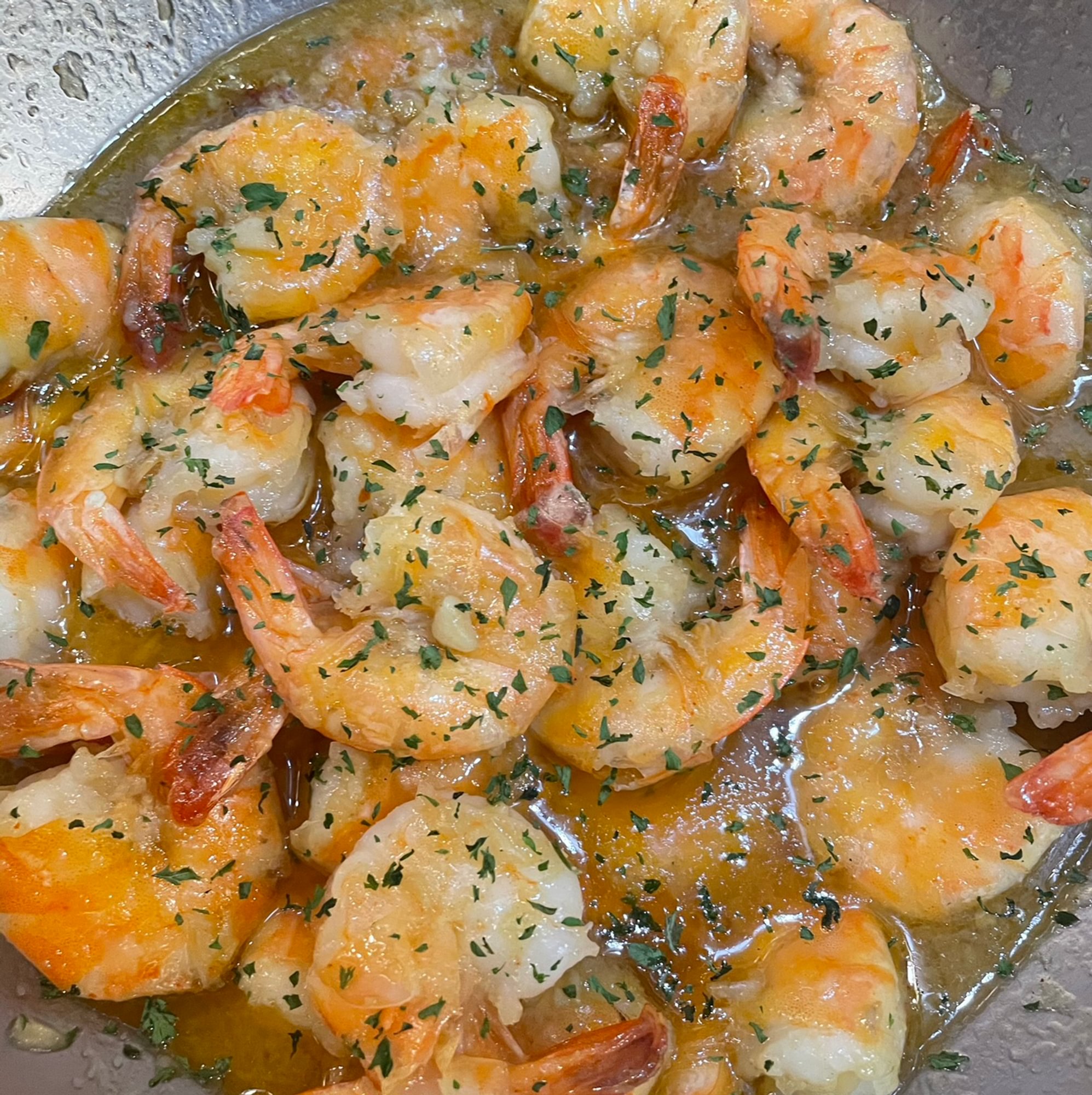 Half LB Shrimp Head Off