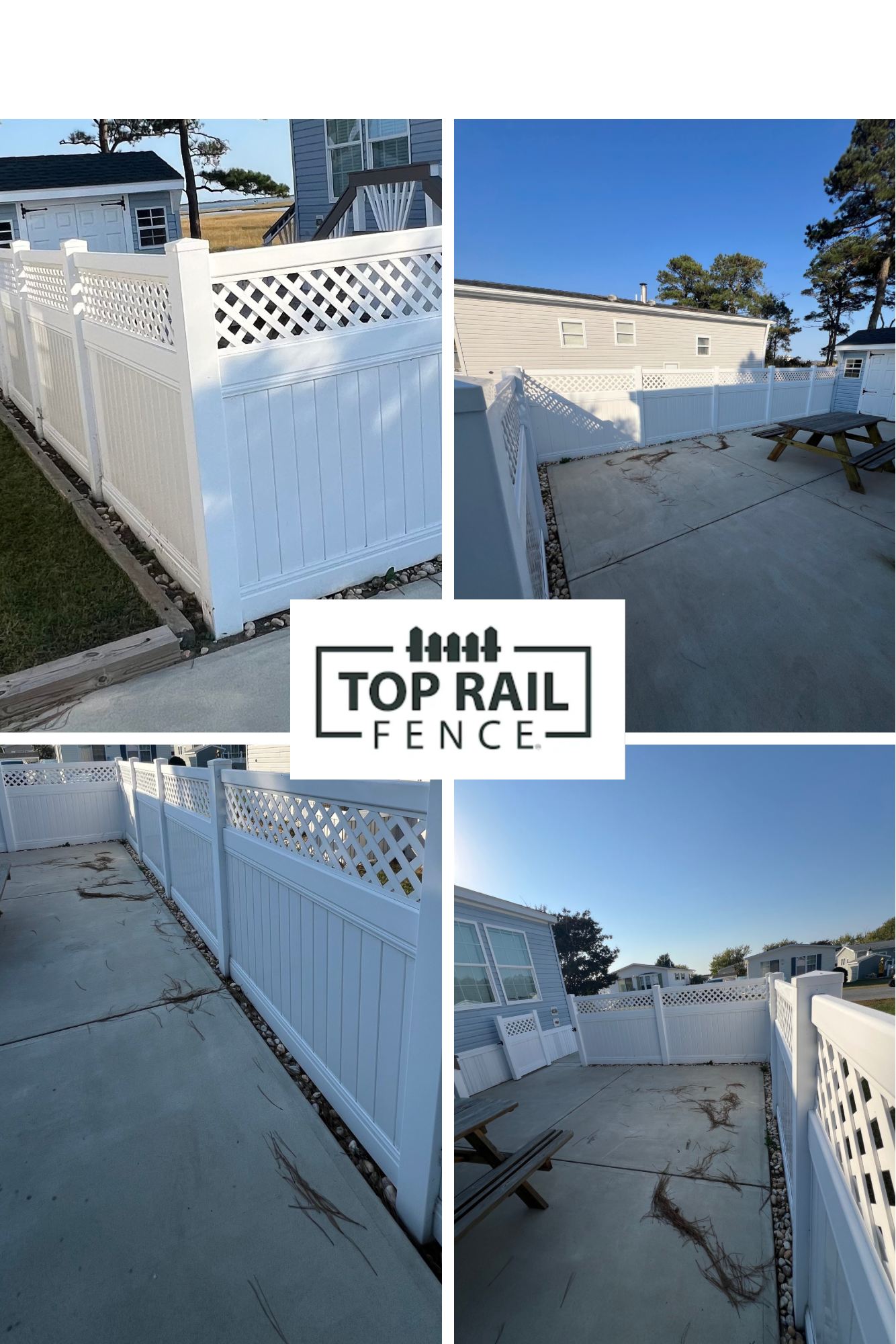 Top Rail Fence Pompano Beach Image