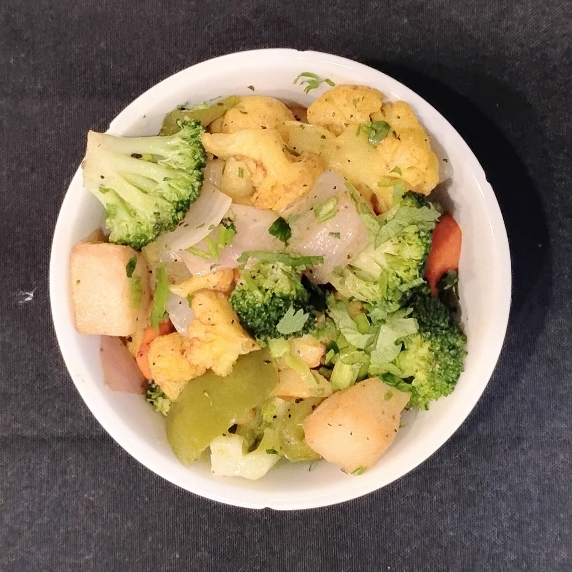 Steamed Vegetables