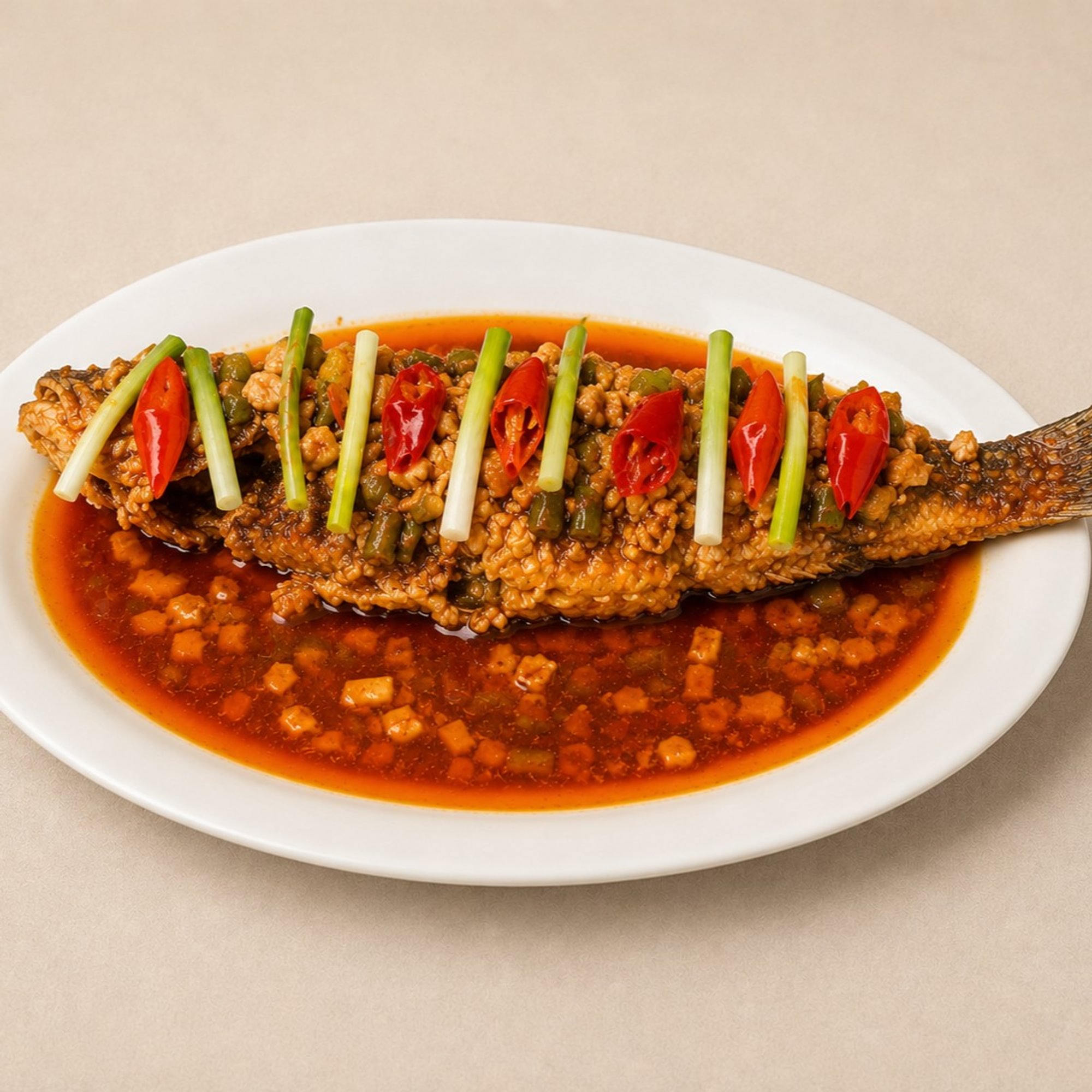 Gan Shao Fish / 干烧鱼