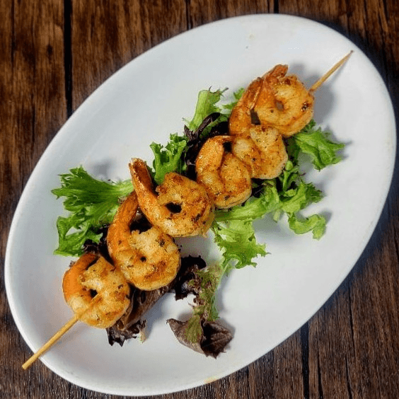 Add Shrimp Skewer