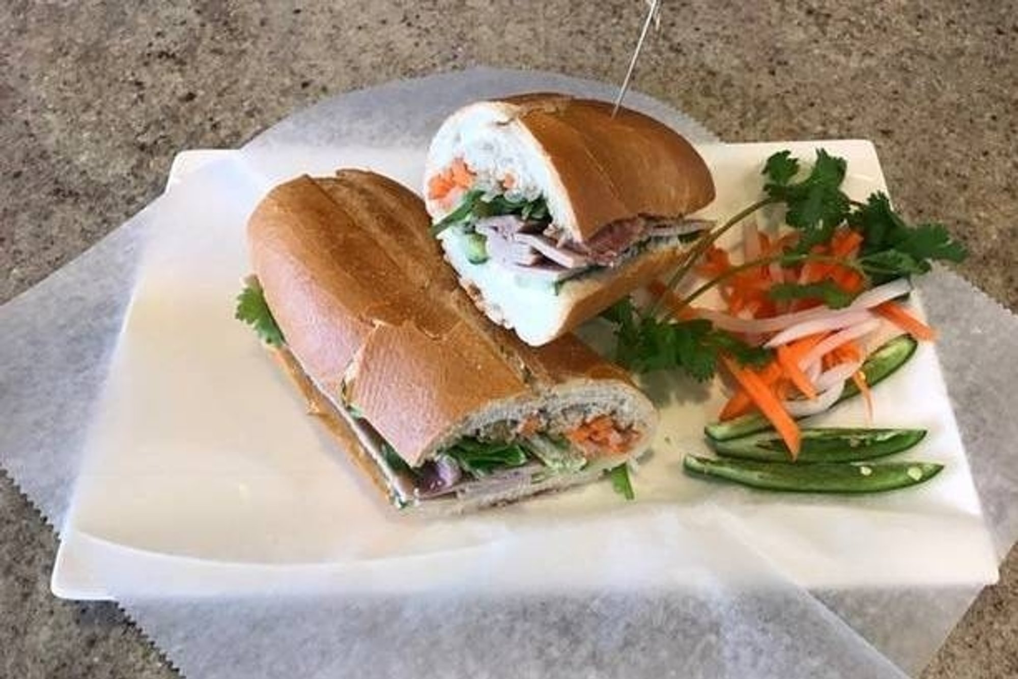 Grilled Pork Hoagies