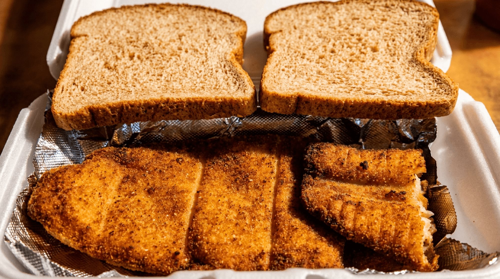 Flounder Sandwich