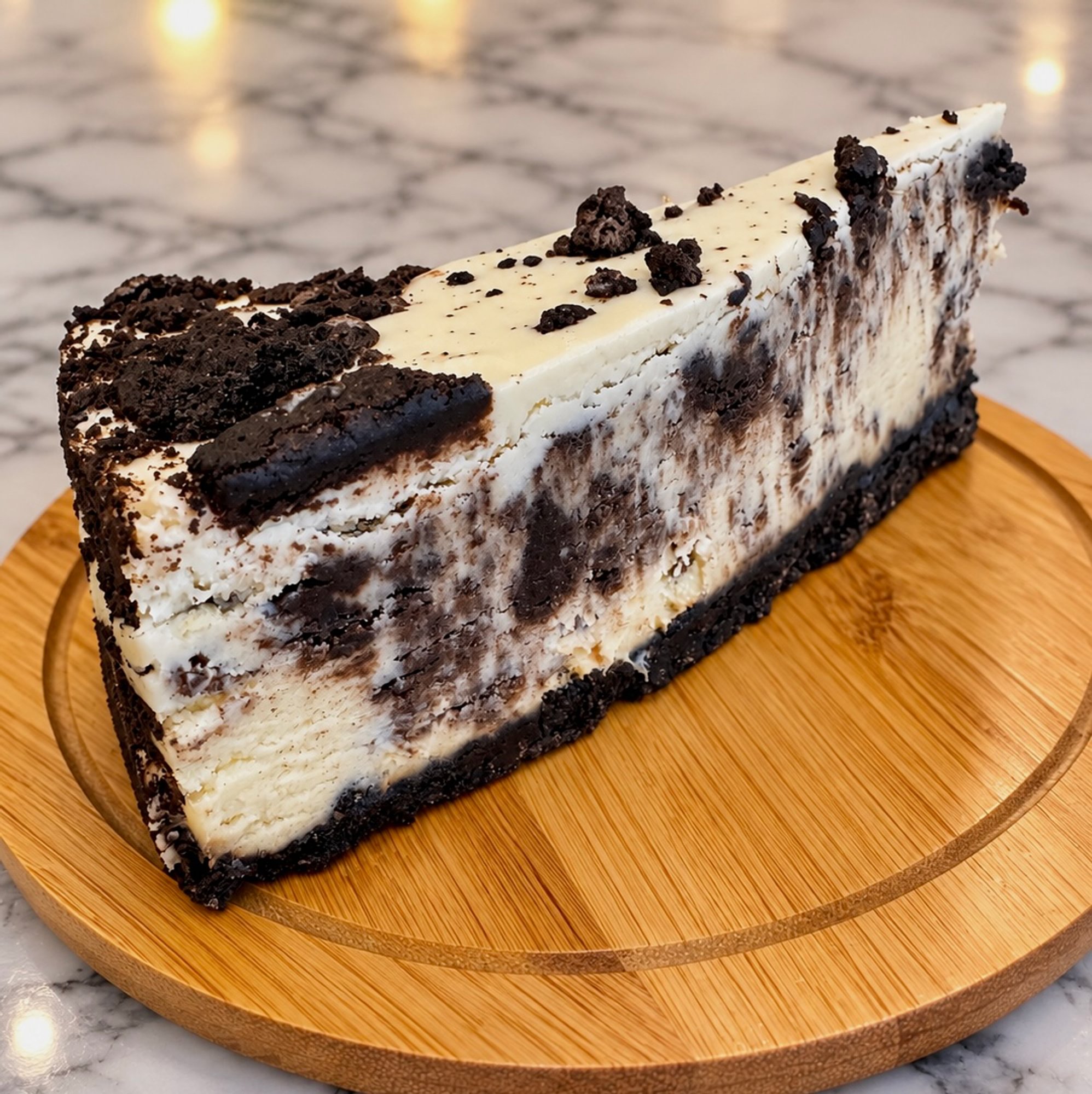 Oreo Cookie Cheesecake ￼