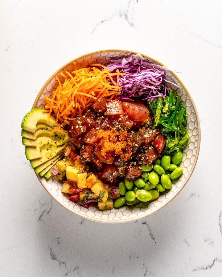 Tobiko & Tuna Bowl
