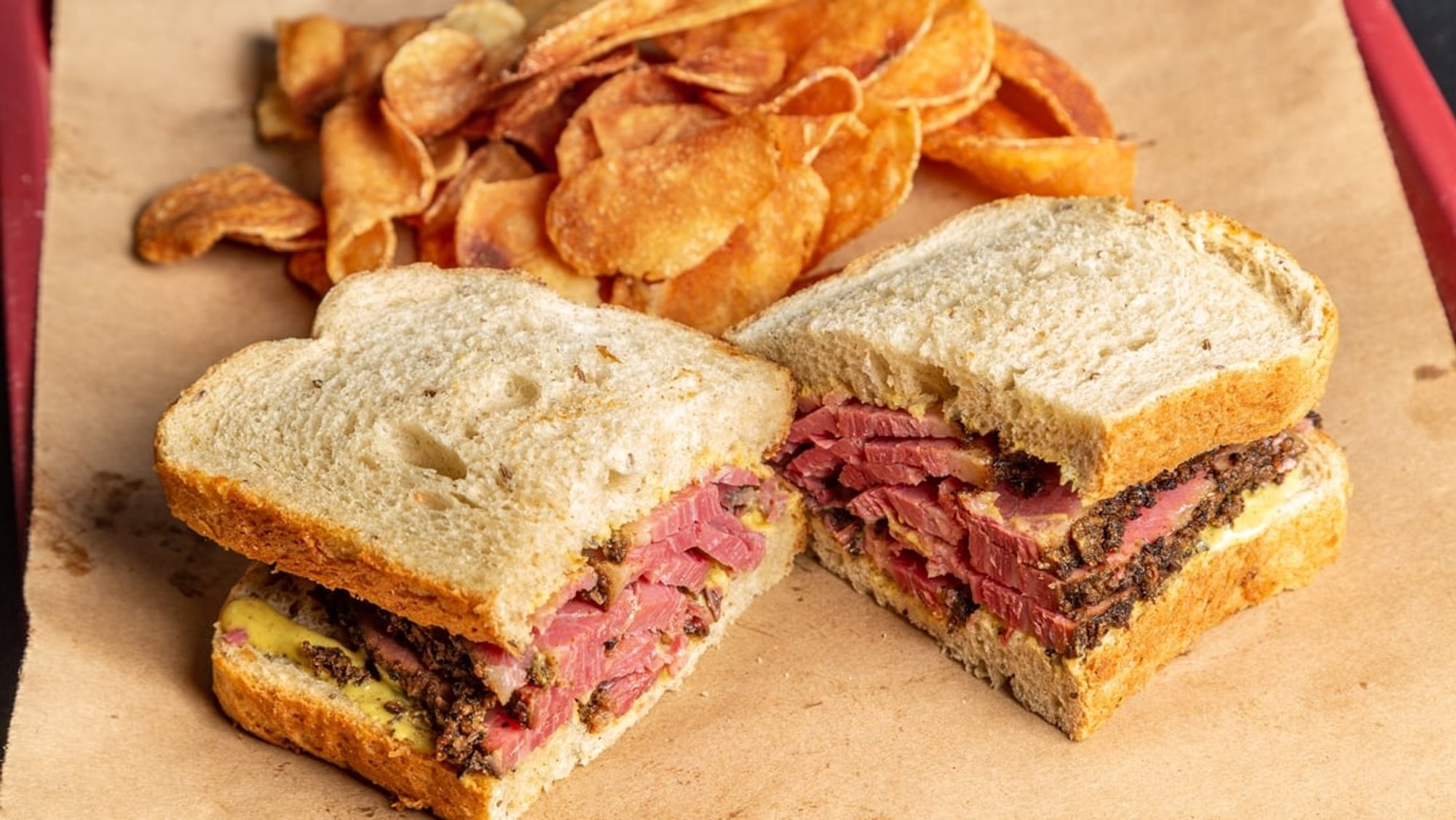 Famous Pastrami Sandwich