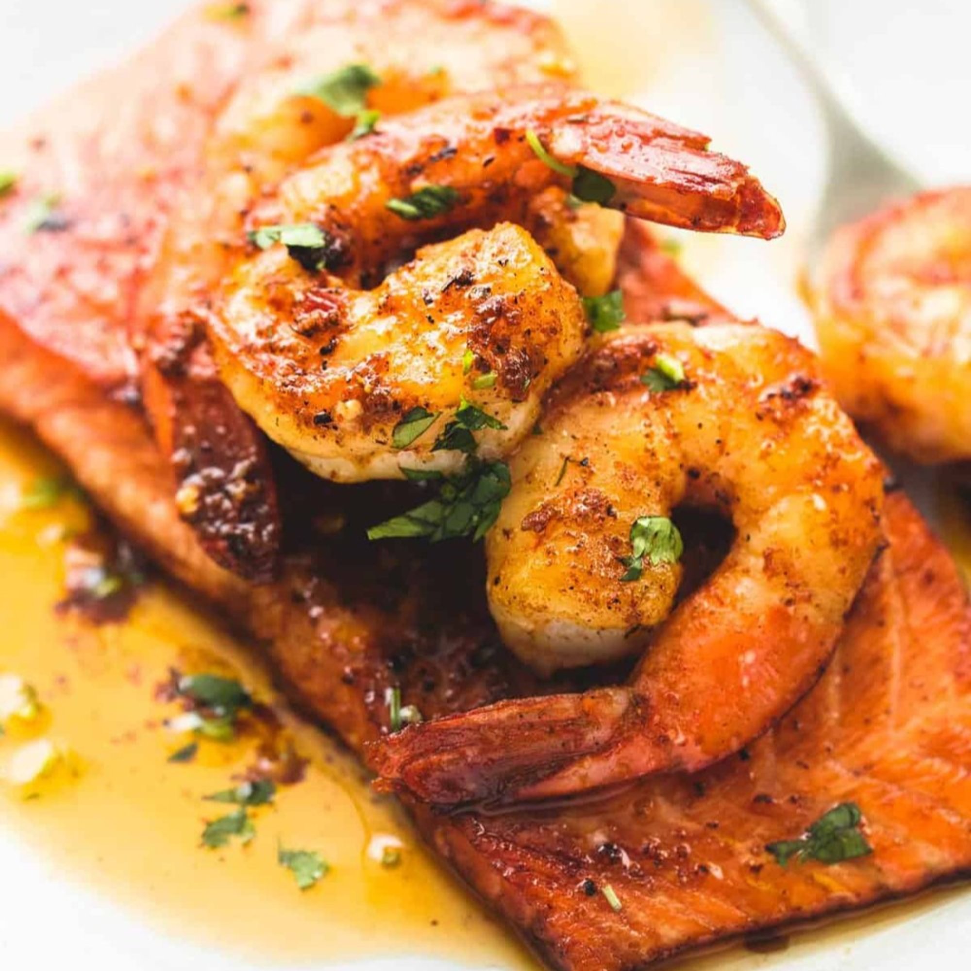 Salmão Grelhado c/ Camarao