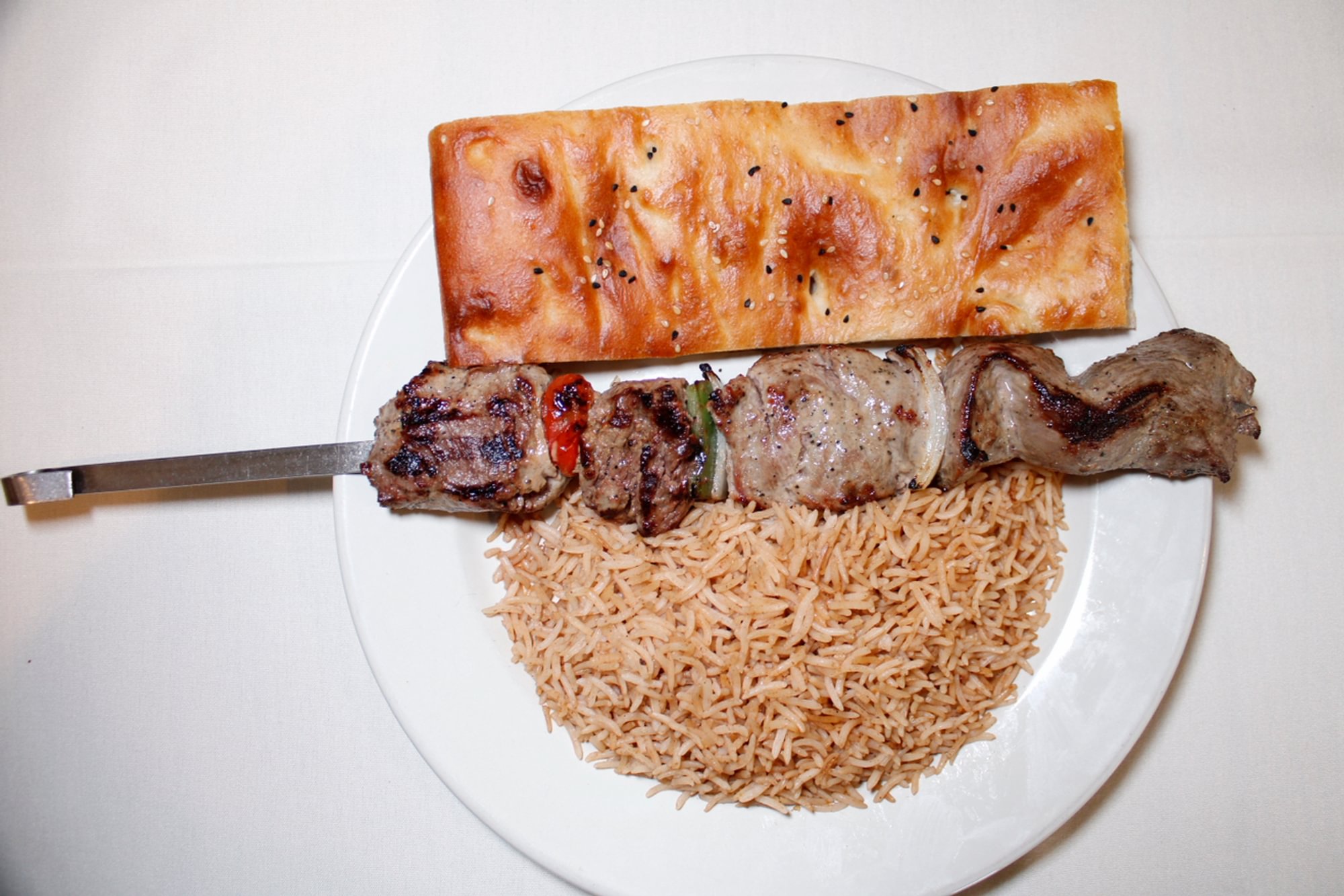 Lamb Skewer Kabob a la Carte