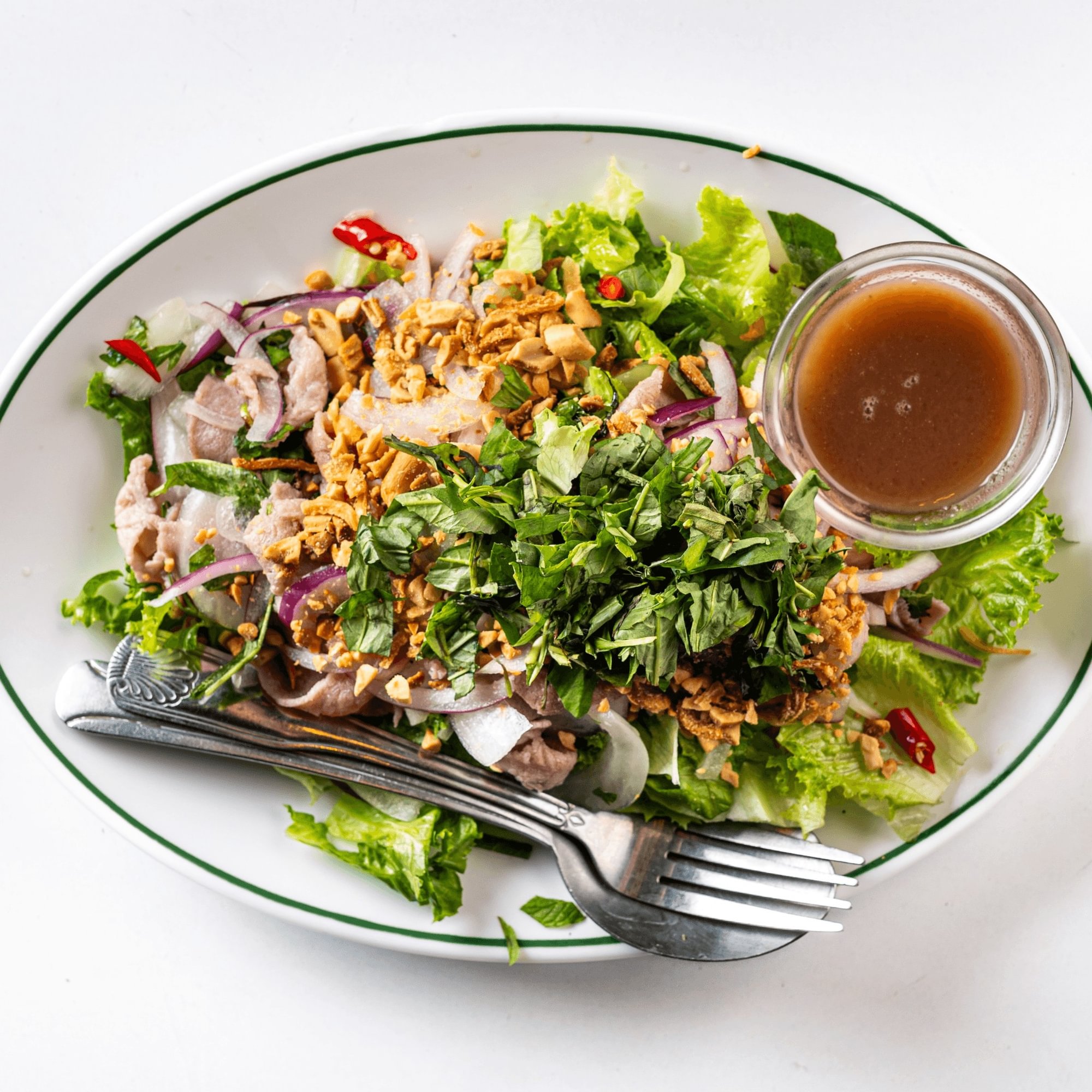 Beef and Lemon Vinaigrette/Bò Tại Chanh