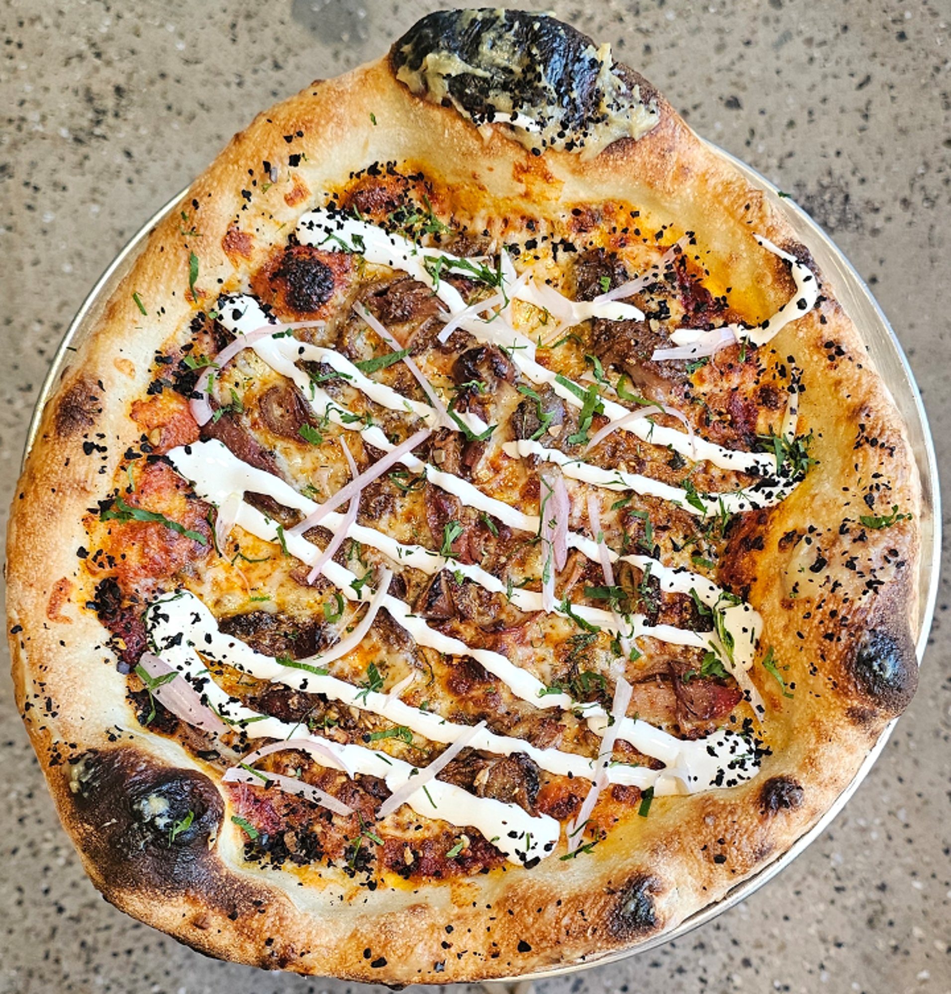 Lamb Pizza