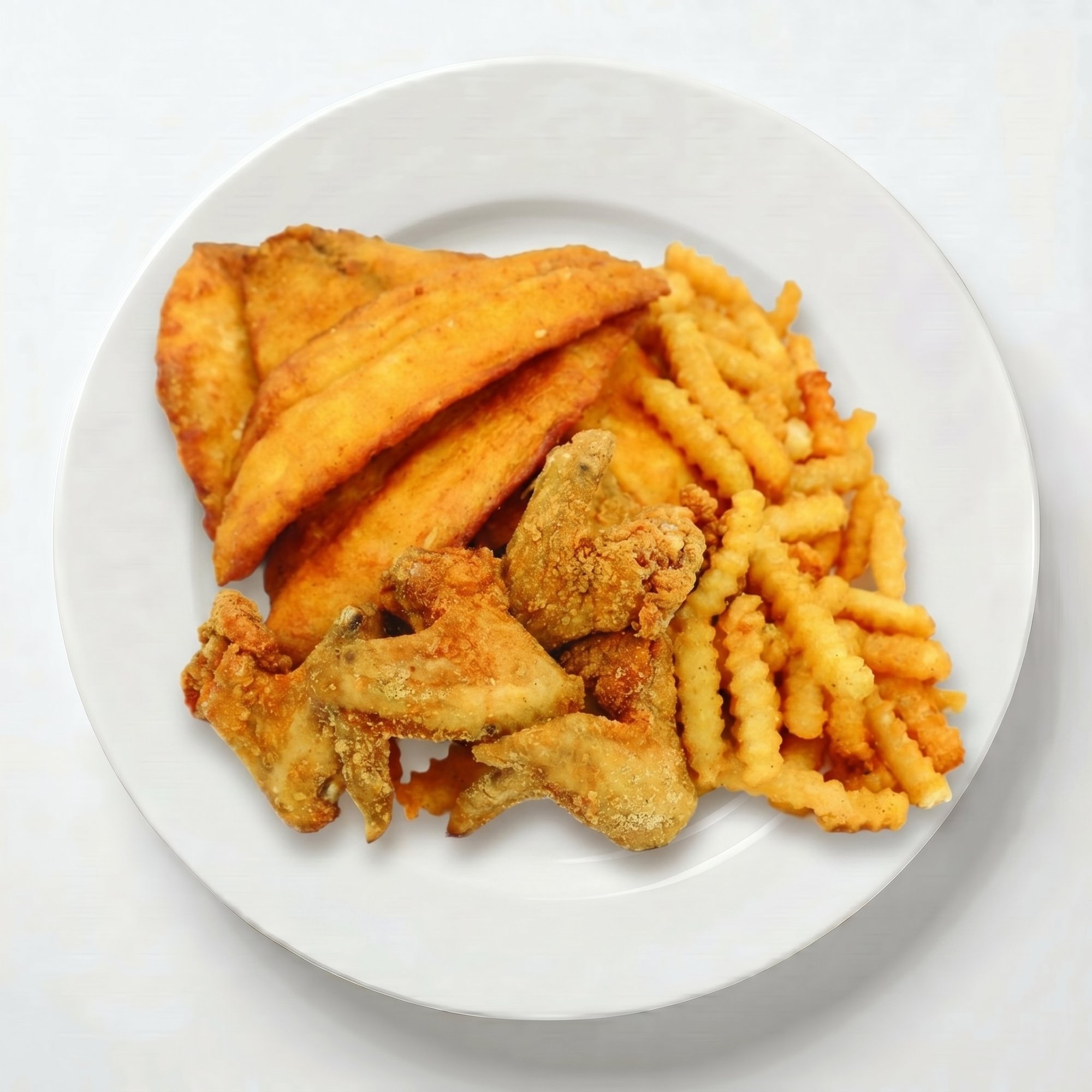 Fish & Wings Menu