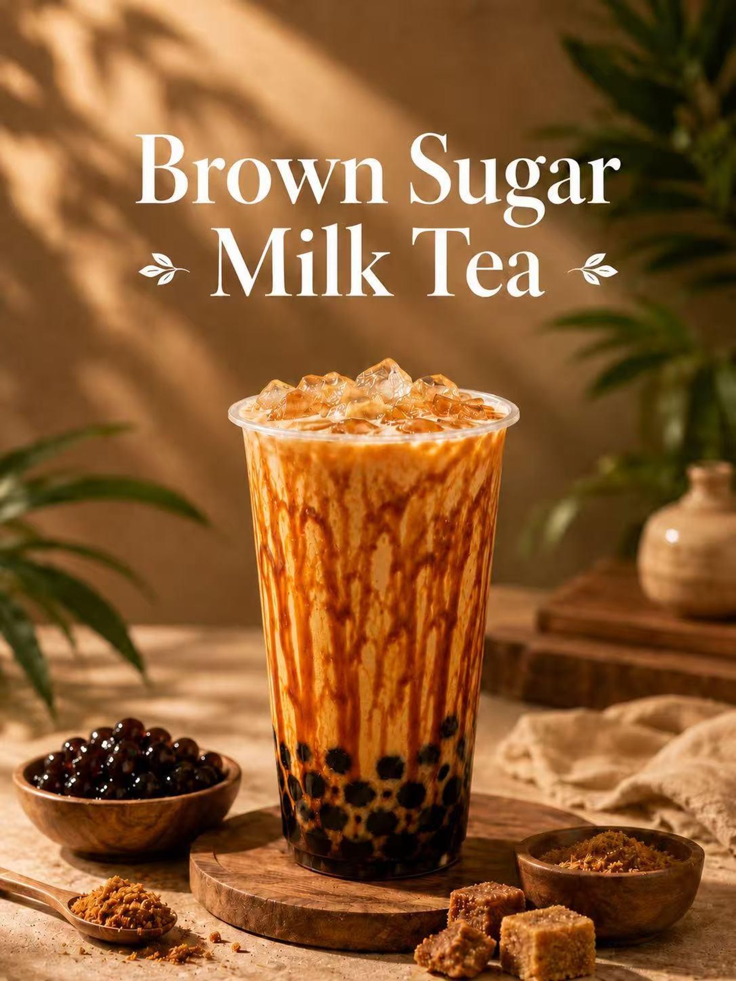 Brown Sugar Boba Milk Tea