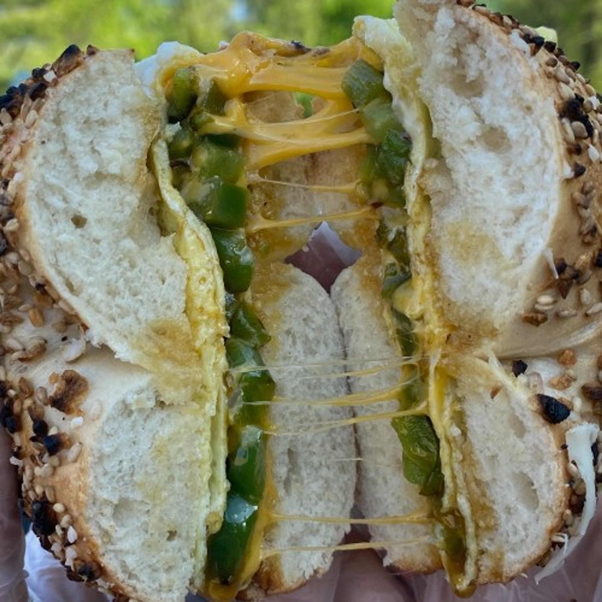 Pepper, Egg & CH Sandwich