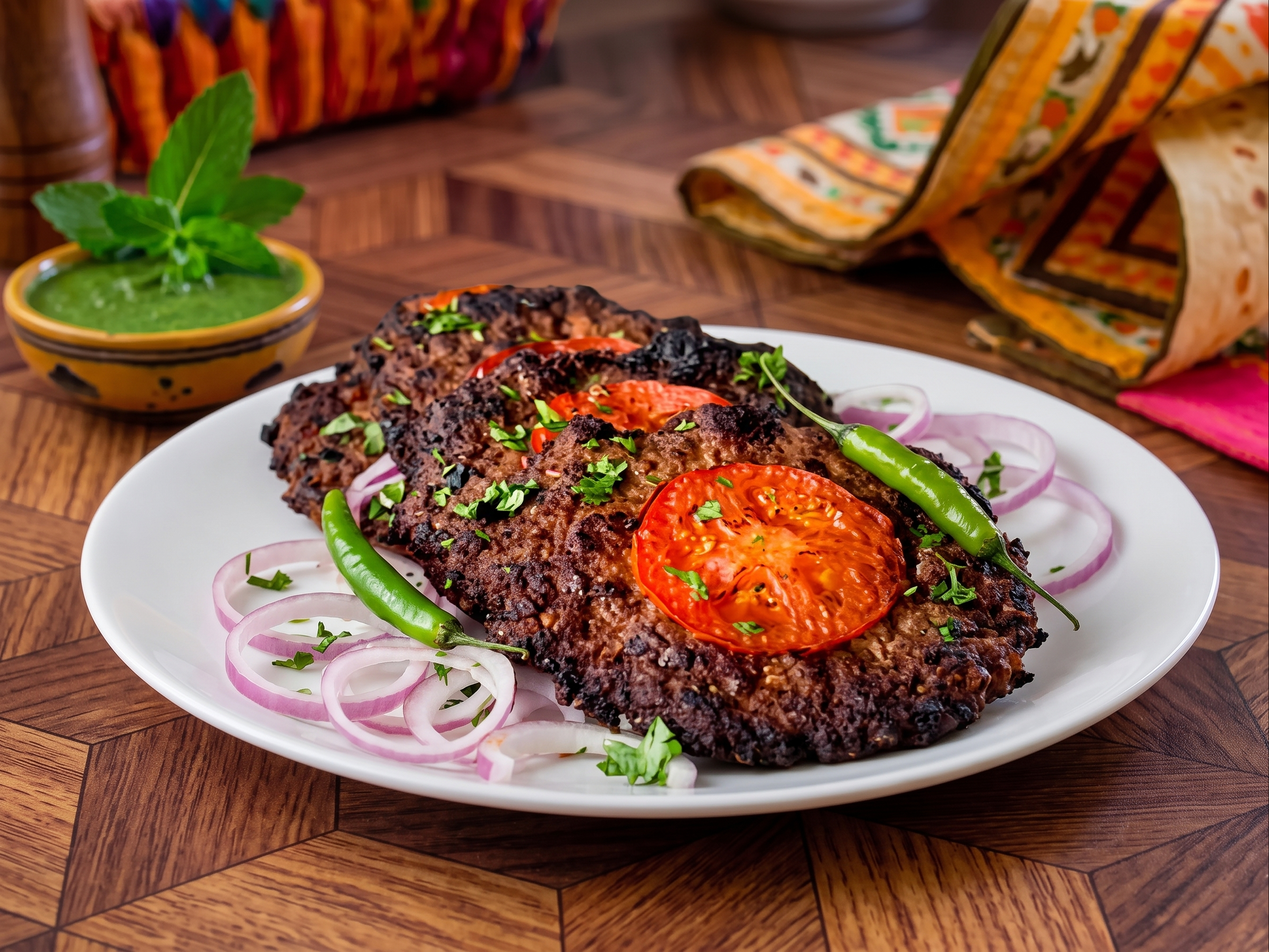 Beef Chapli Kabab 2 Pc